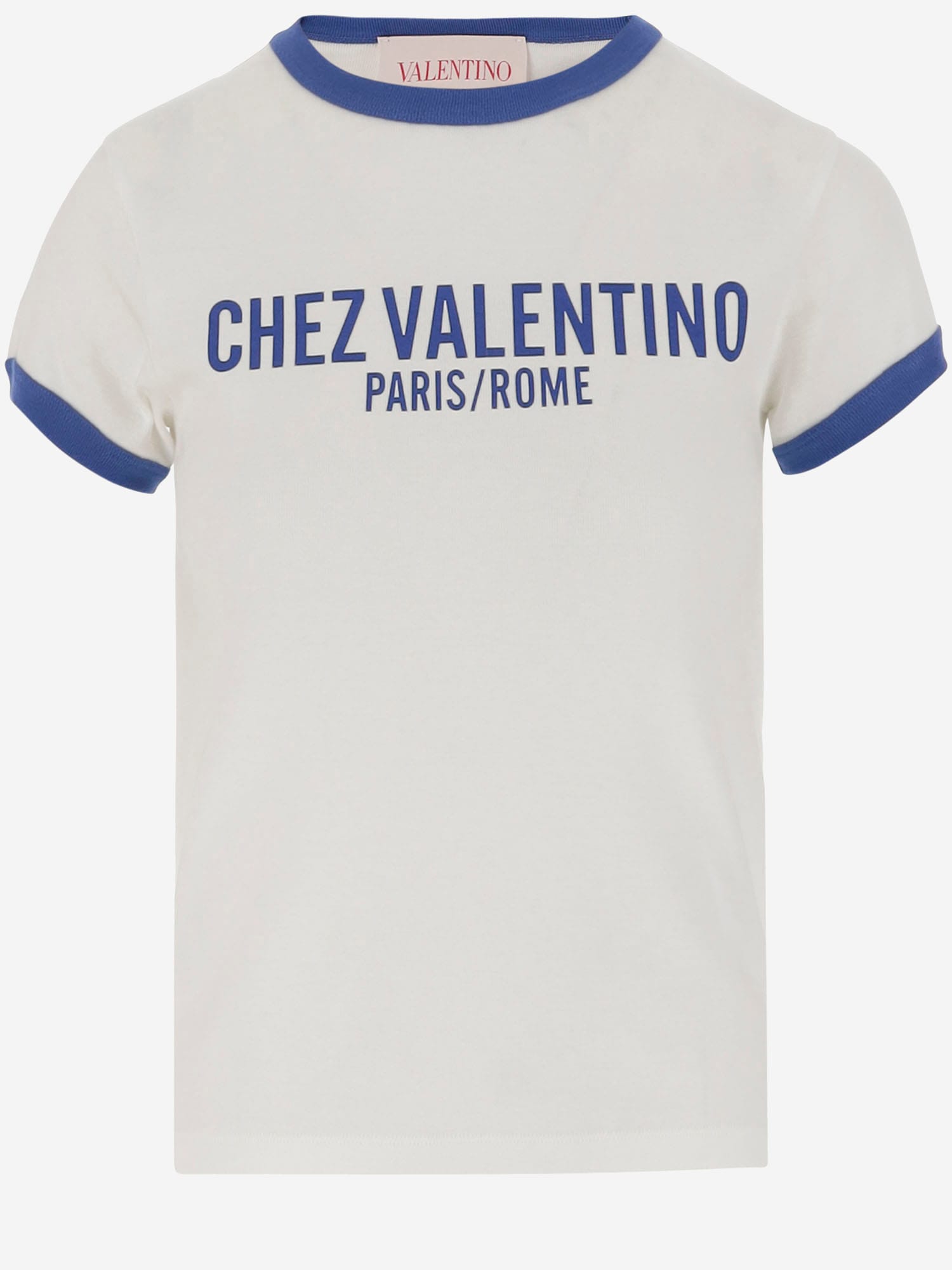 Valentino Cotton Jersey T-shirt With Logo