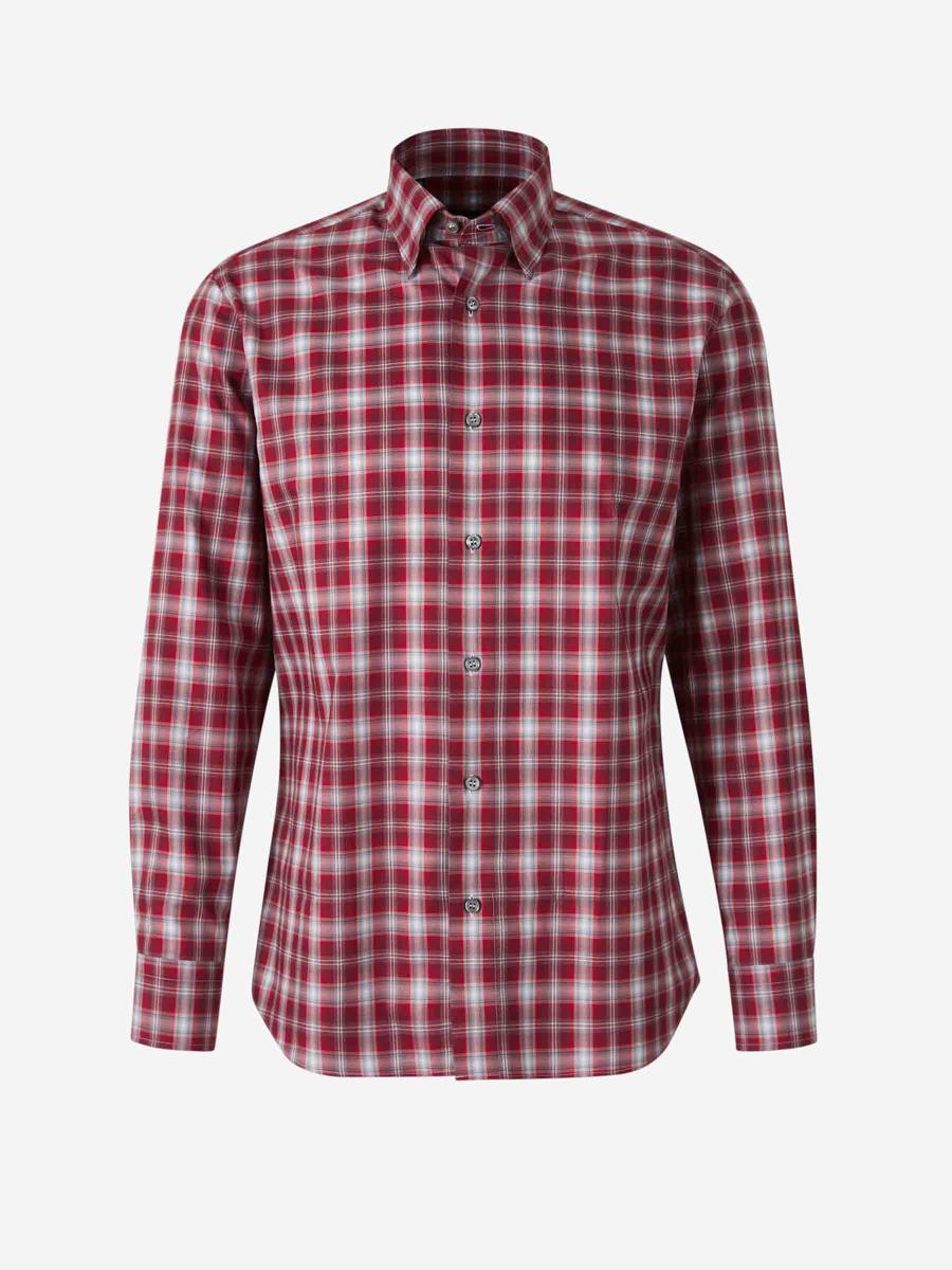 Brioni Checkered Shirt