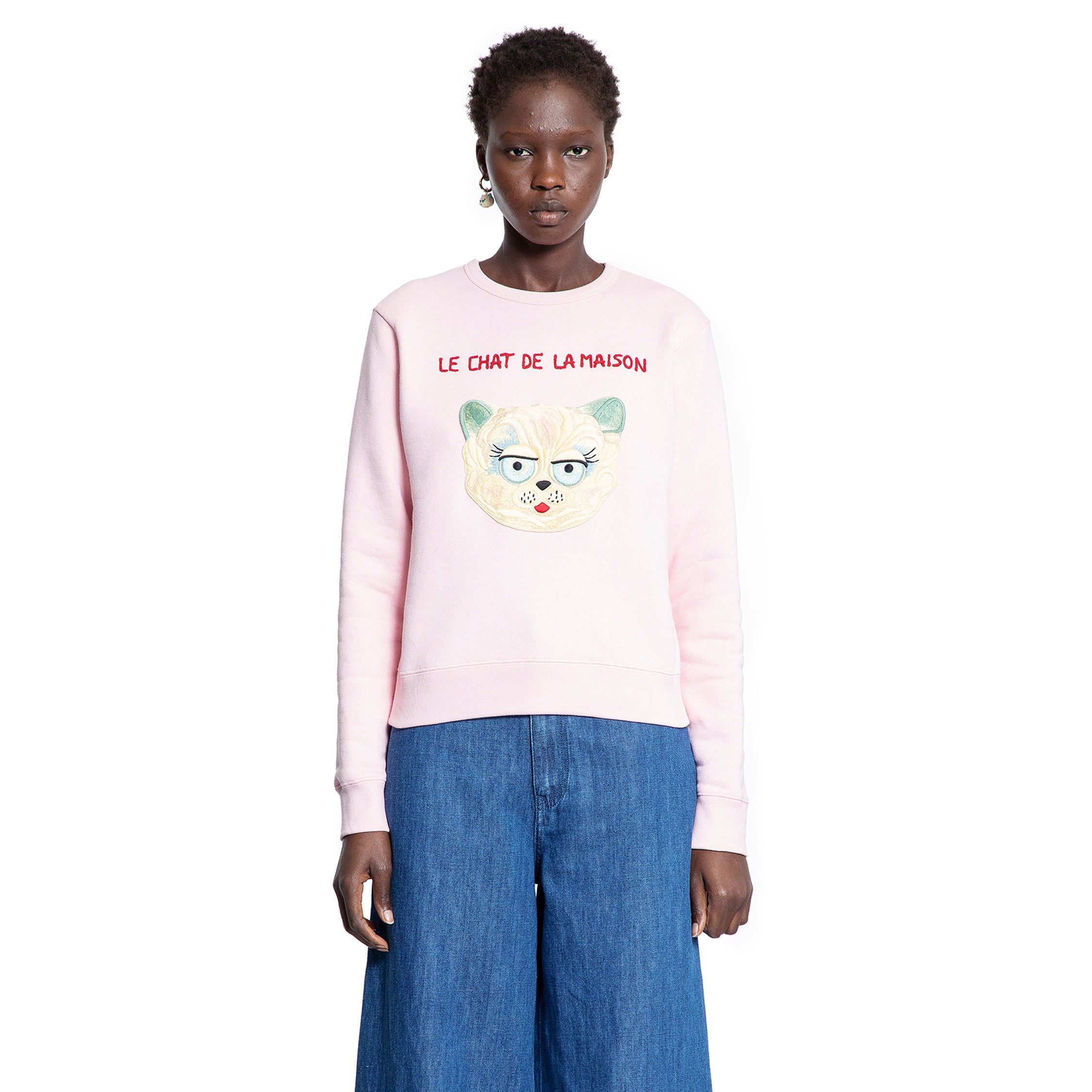 Le Chat De La Maison Cotton Sweatshirt