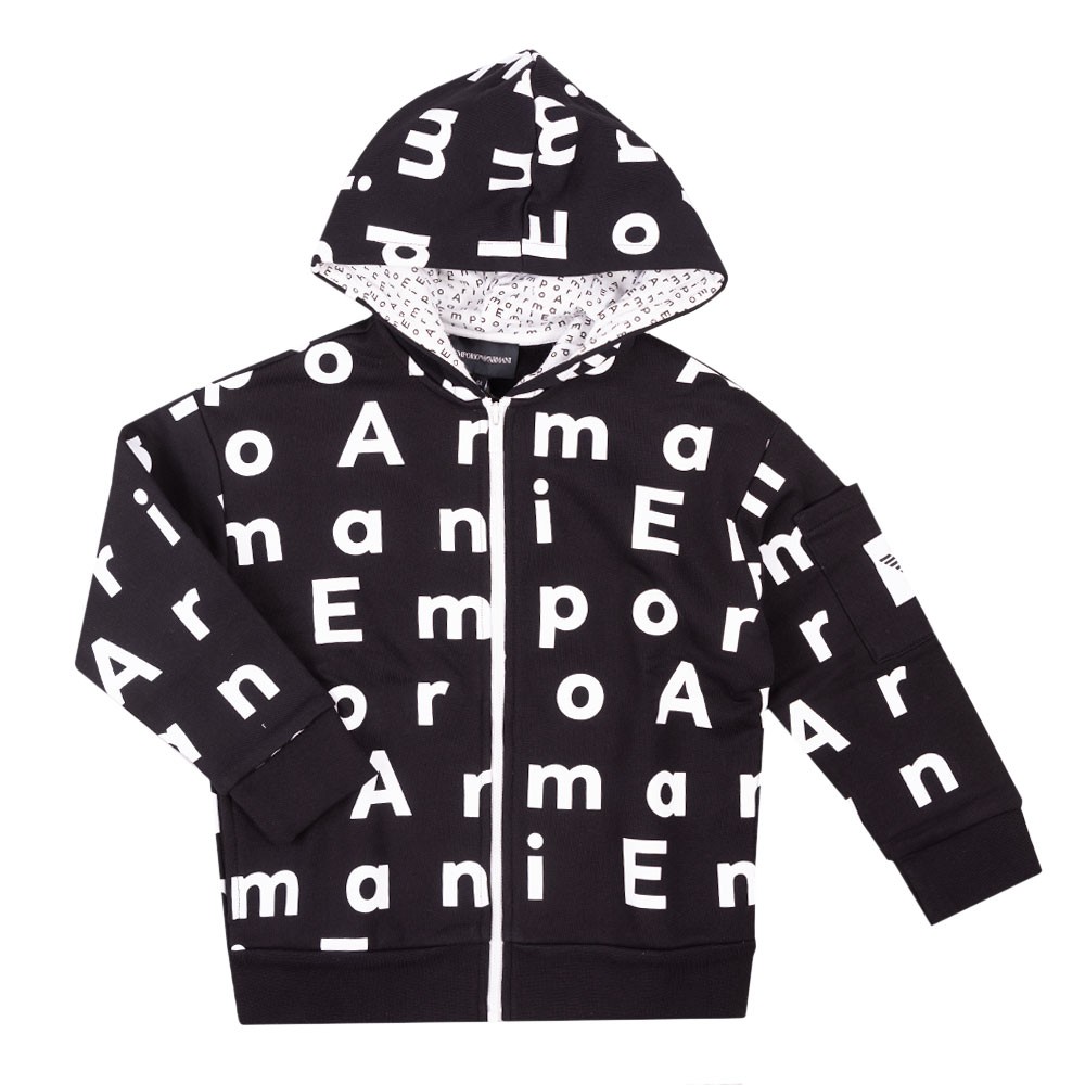Allover Logo Hoody