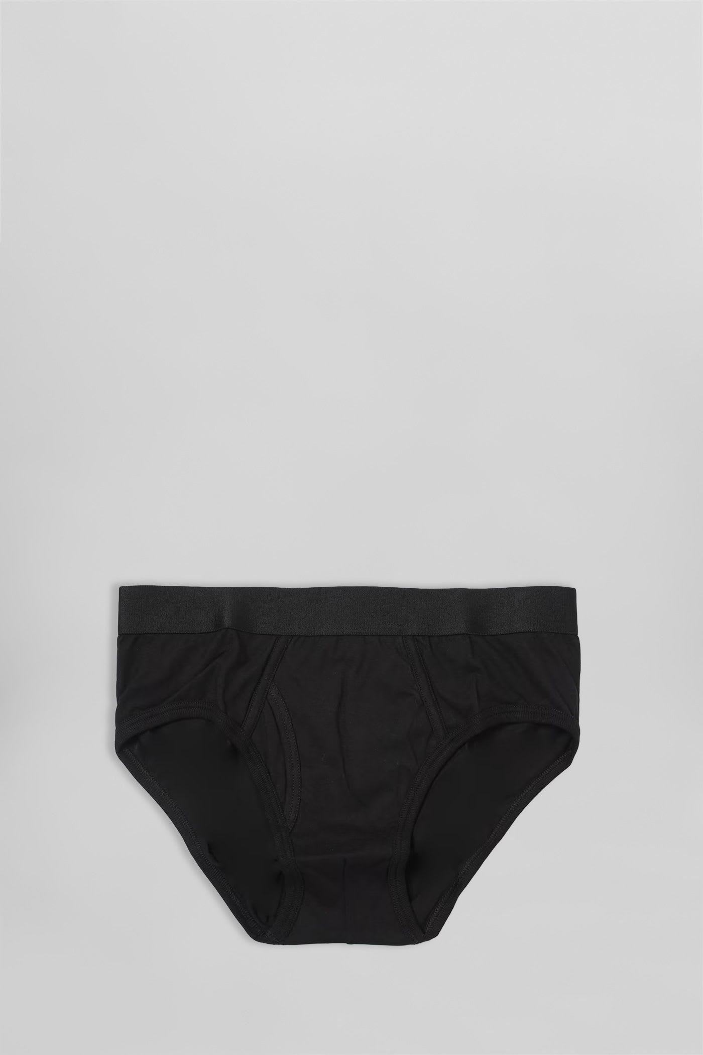 Comme des Garçons Shirt Lingerie In Black Cotton