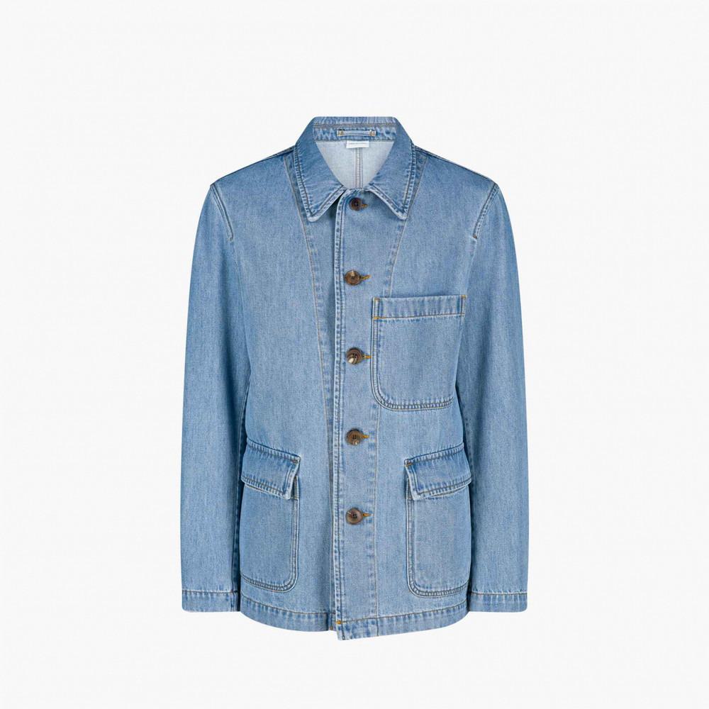 Dries Van Noten 02150 Braxton Denim 1552 M. W.Jacket Clothing