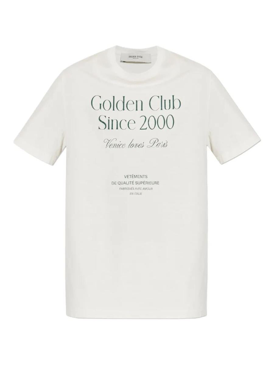 Golden Goose Golden Club 2000印花棉质T恤