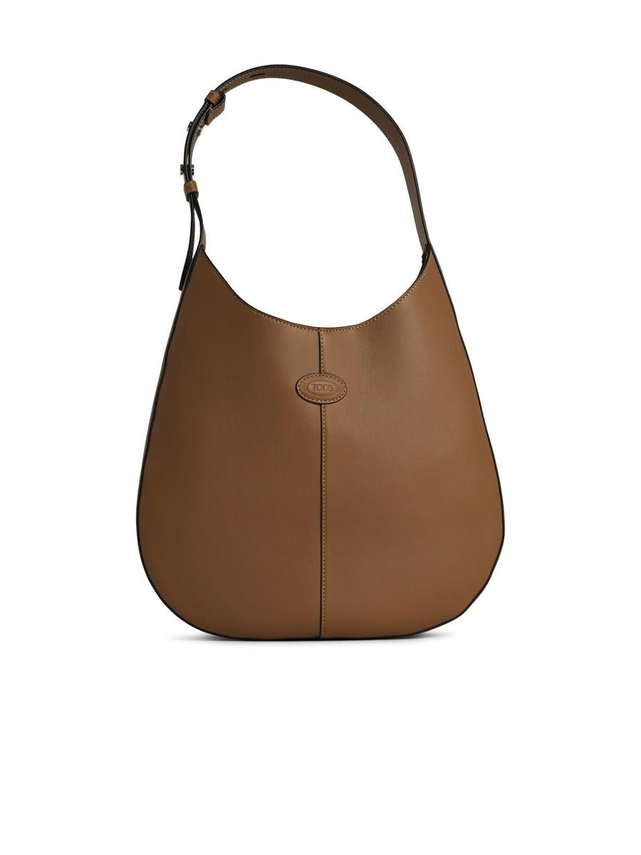 Tod'S 'Hobo' Brown Leather Bag