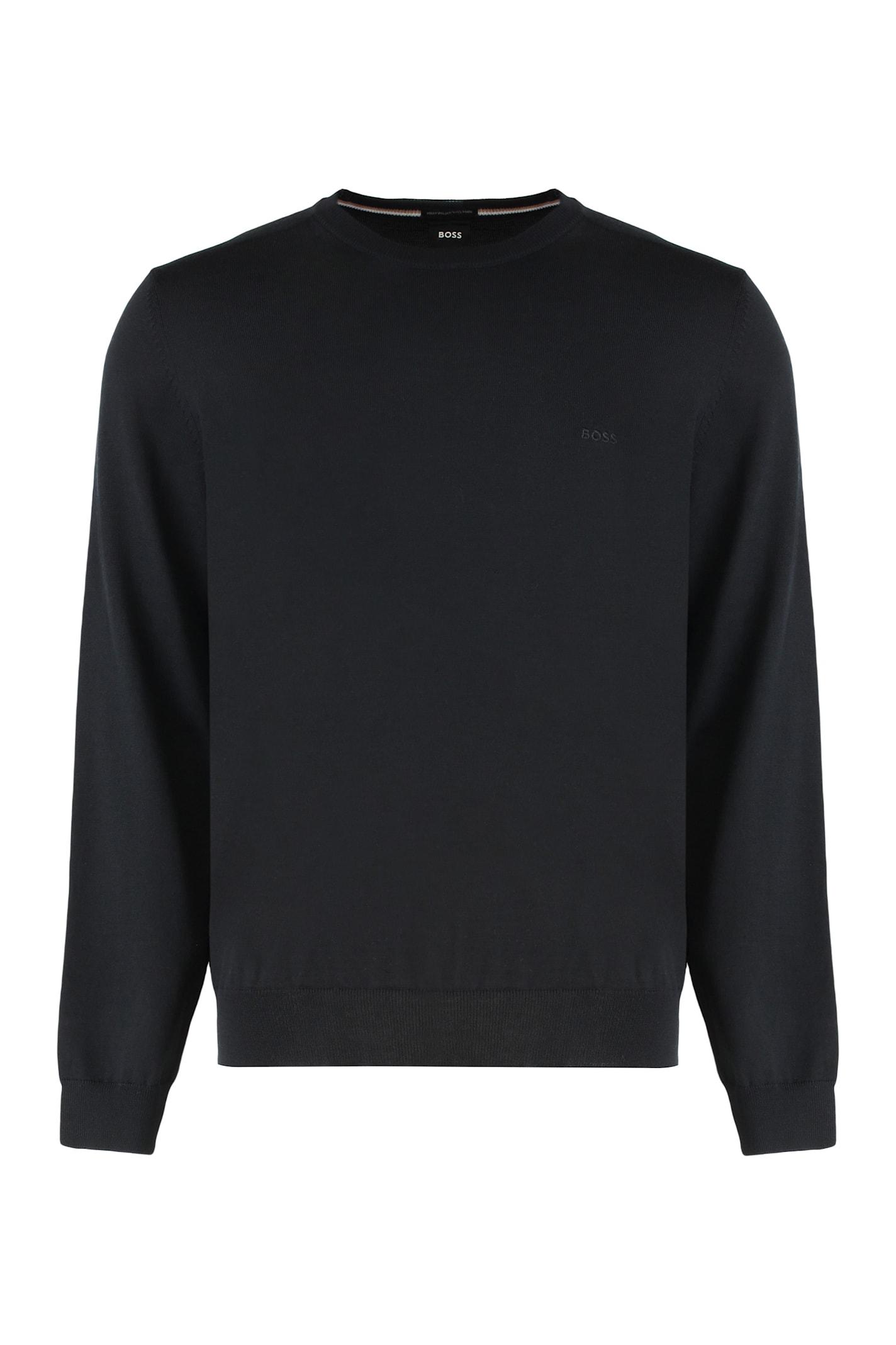 Hugo Boss Virgin Wool Crew-neck Sweater