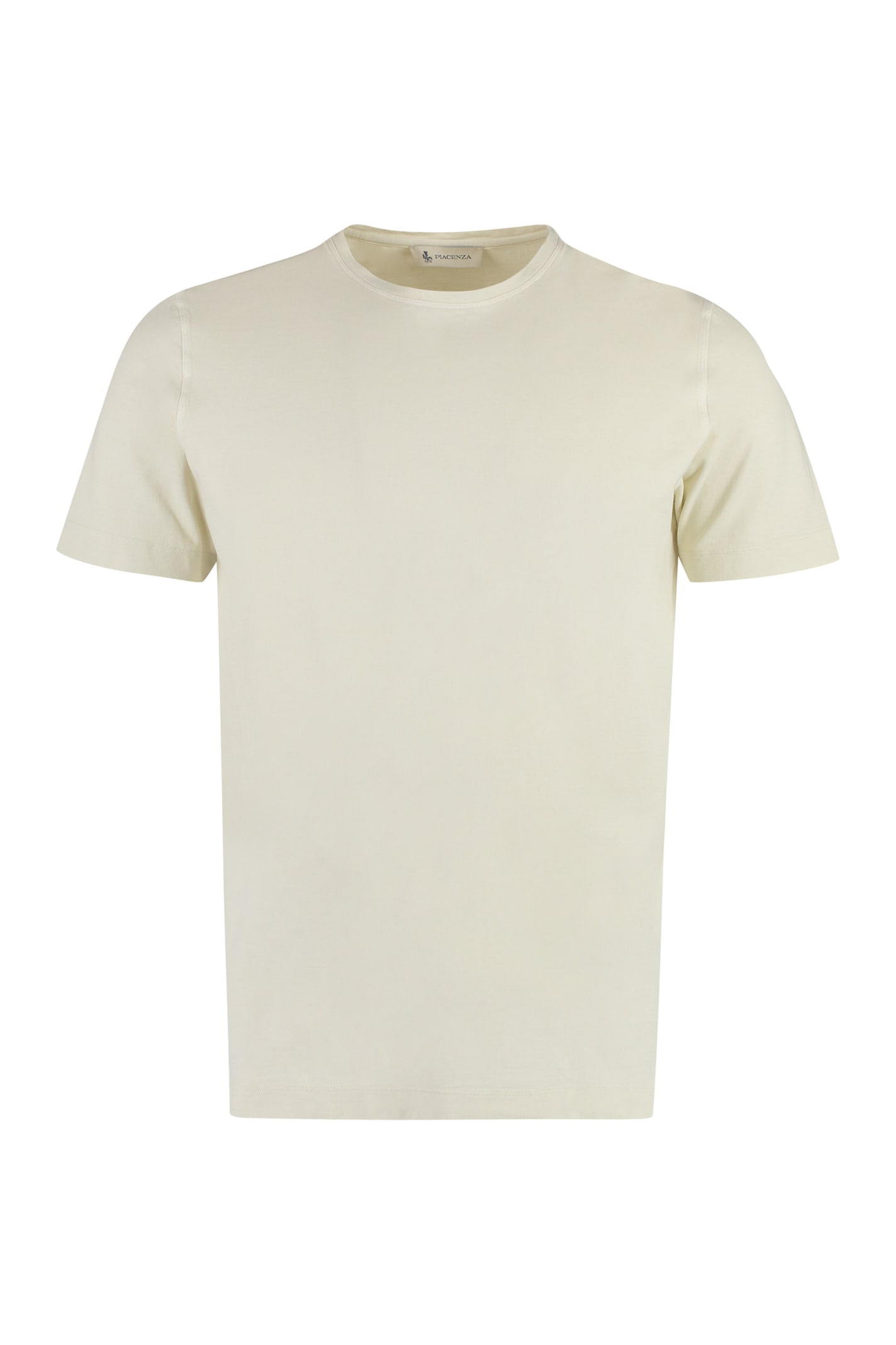Piacenza Cashmere Cotton Crew-neck T-shirt