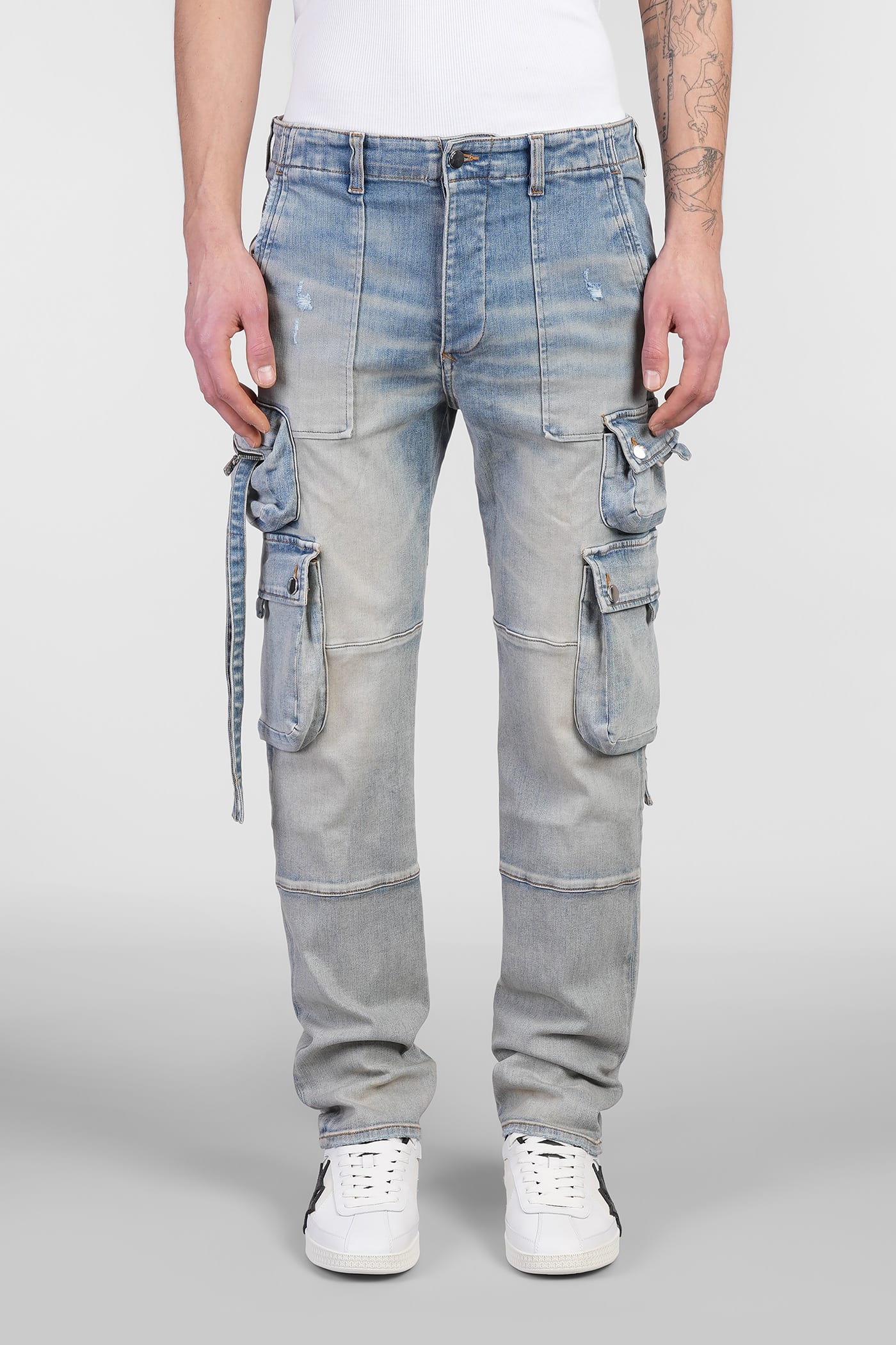 AMIRI Jeans In Blue Denim