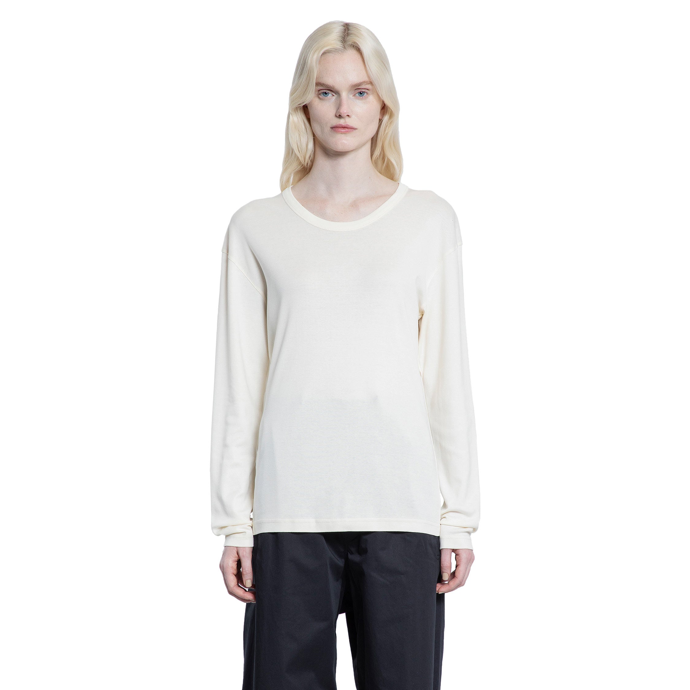 Rib Long Sleeve Top