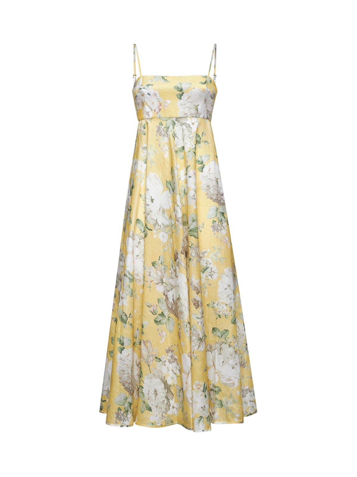 Zimmermann Acacia Floral Printed Midi Dress