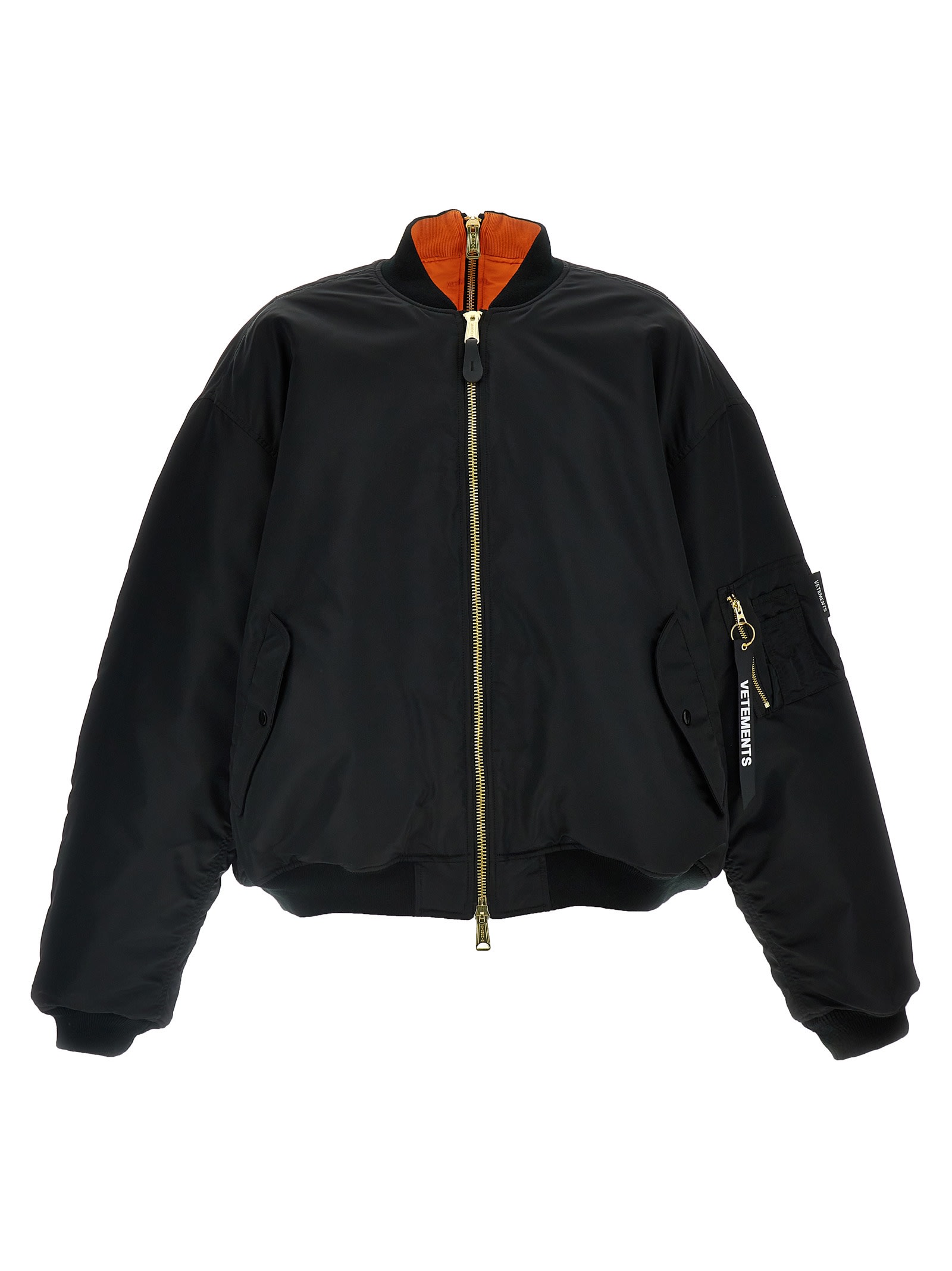 VETEMENTS alpha Industries Edition Reversible Bomber Jacket