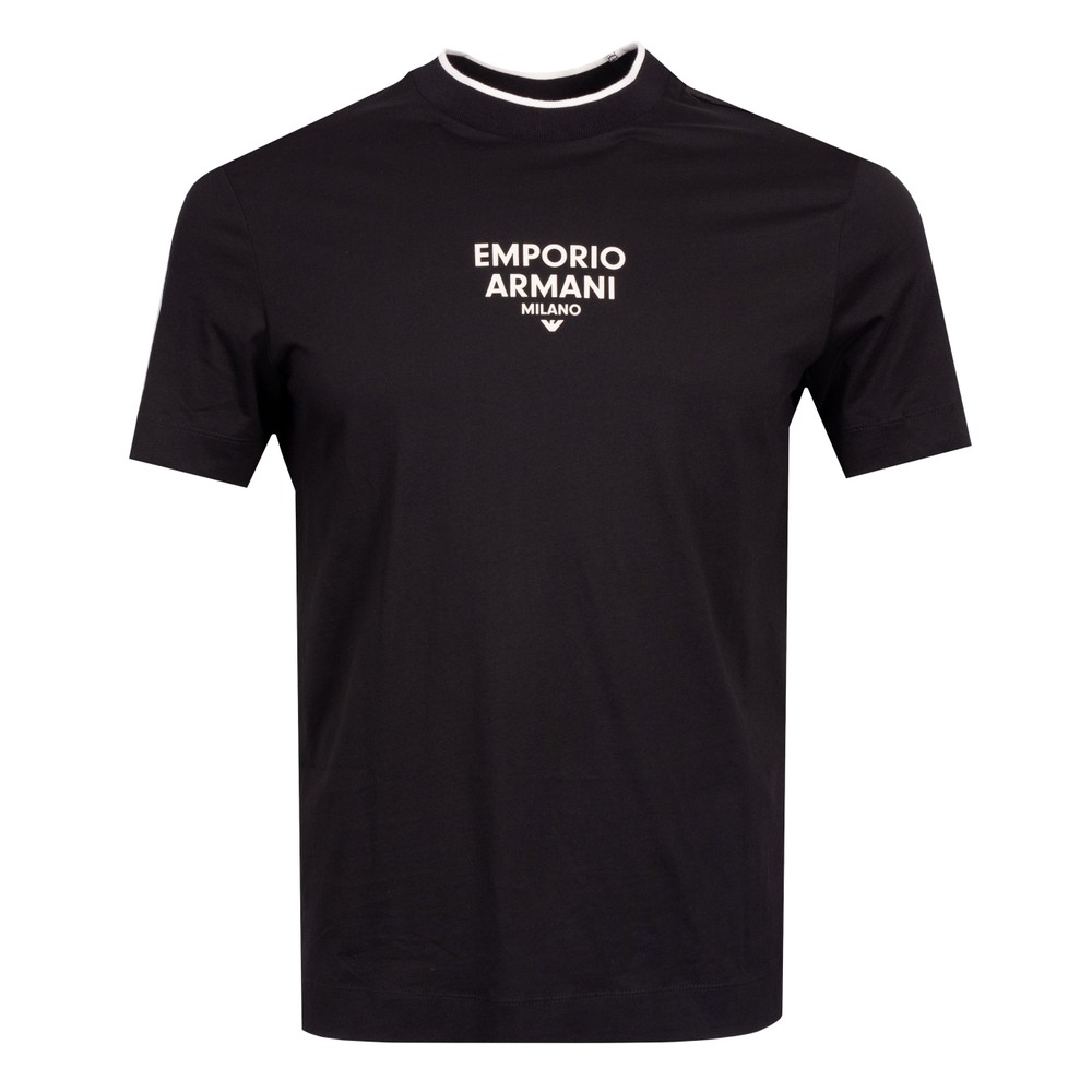 Rubberised Tipped Pima T-Shirt