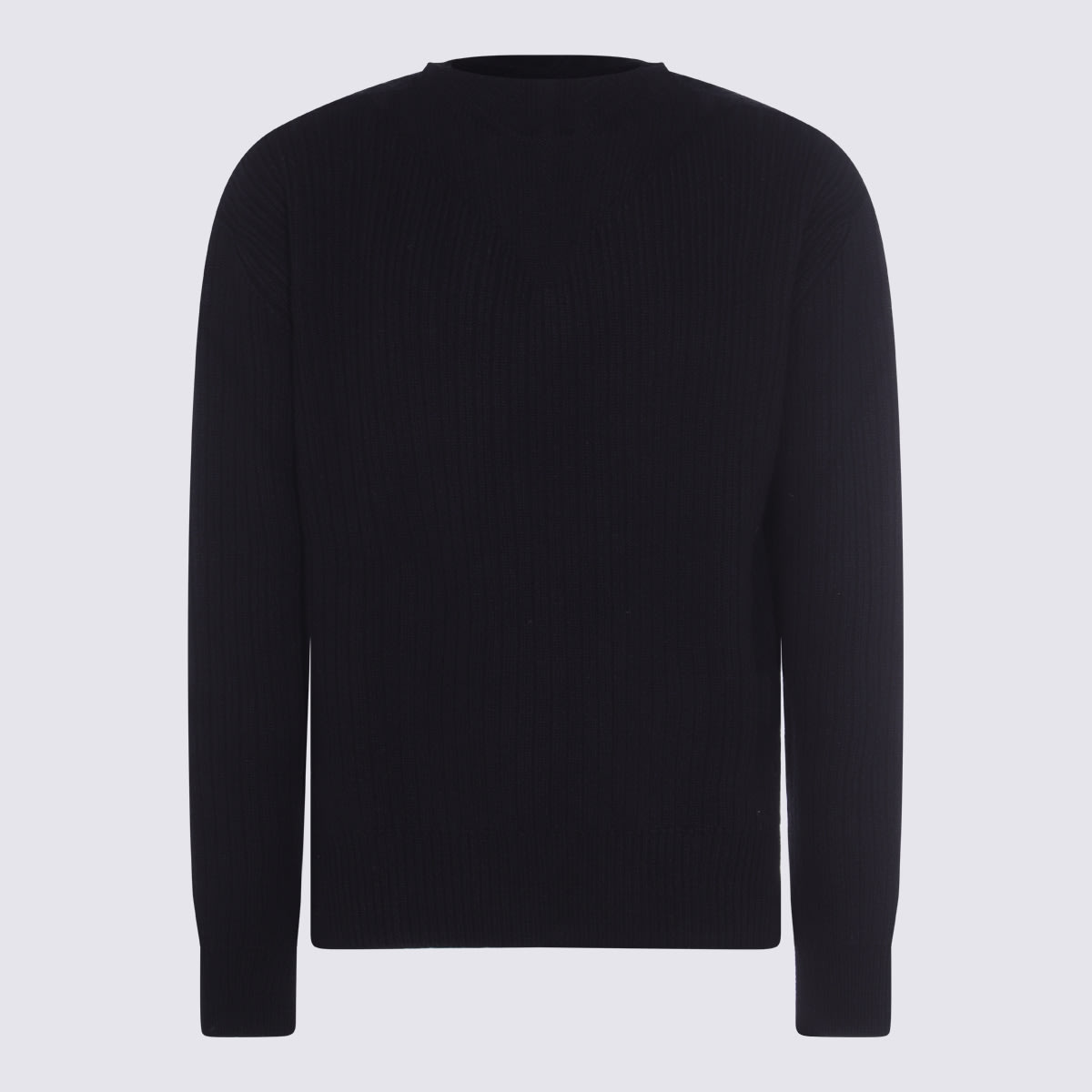 Rick Owens Black Wool Knitwear