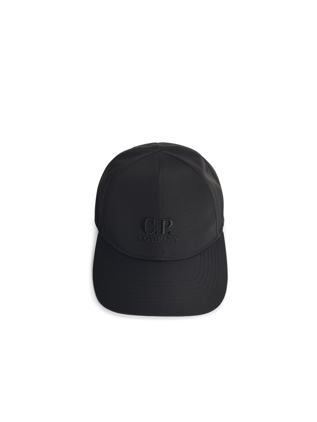 C. P. Company Black Polyamide Hat