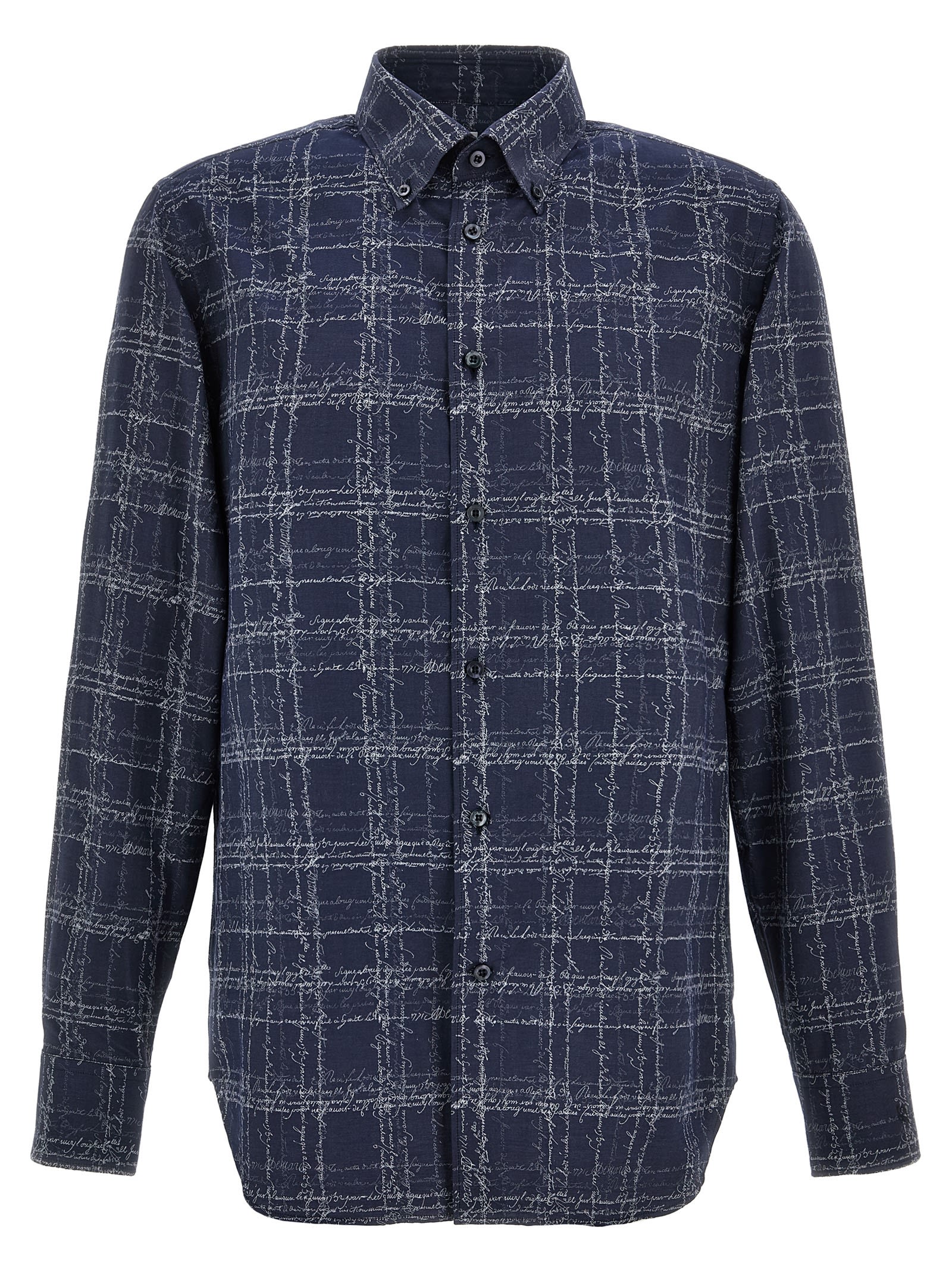 Berluti alessandro Scritto Checks Shirt