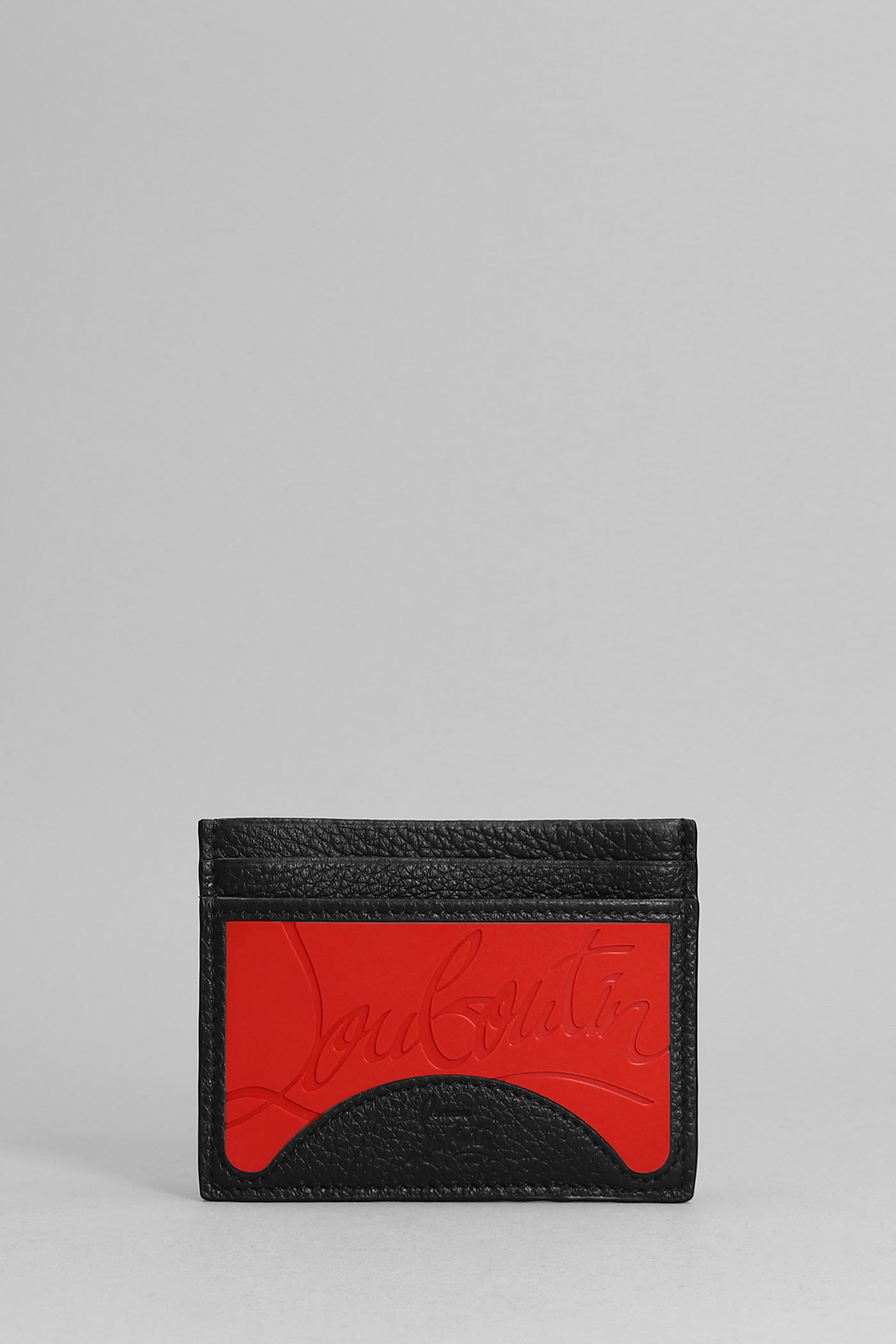 Christian Louboutin Wallet In Red Leather