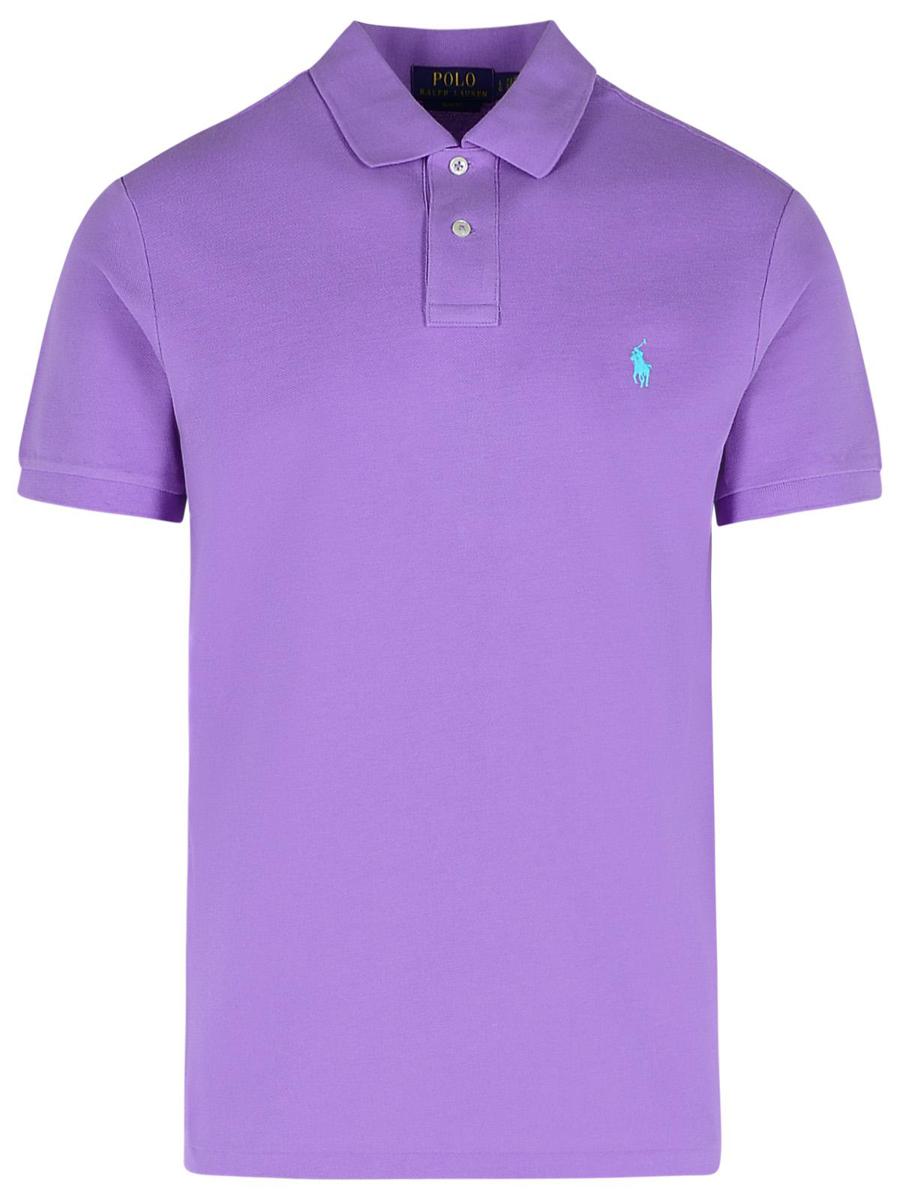 Polo Ralph Lauren Purple Cotton Polo Shirt