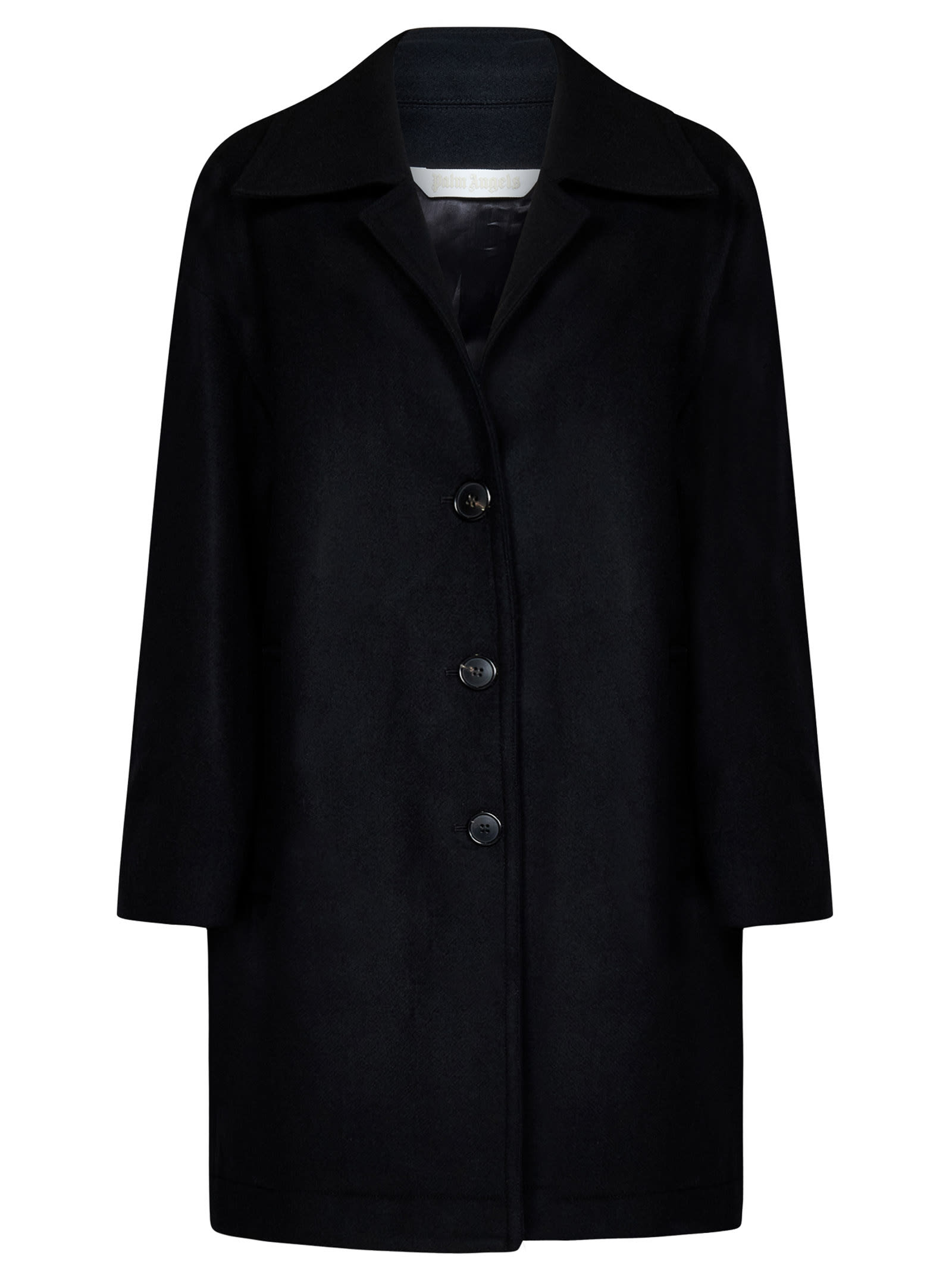 Palm Angels Coat With Notch Lapels