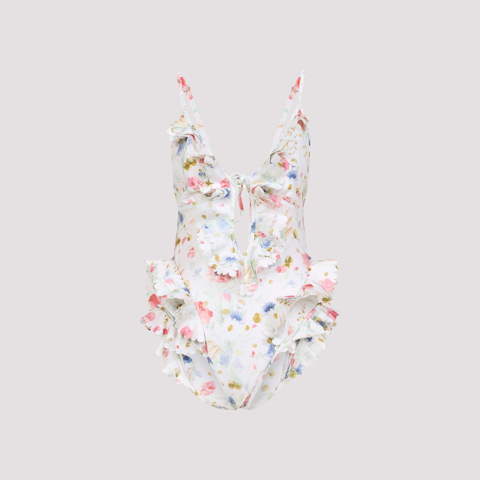 Zimmermann Lucky Waterfall Frill One-piece