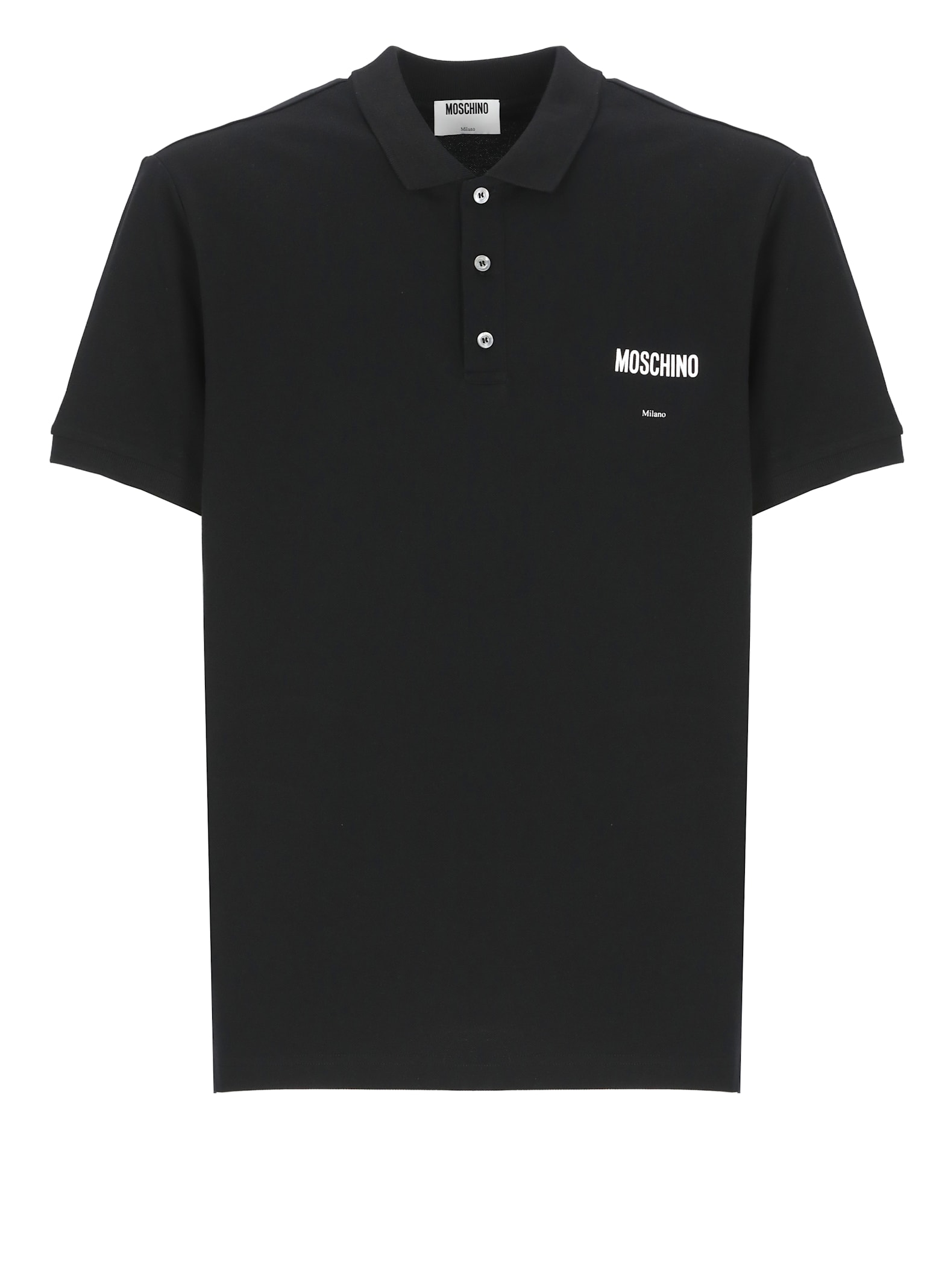 Moschino Cotton Three-button Polo Shirt