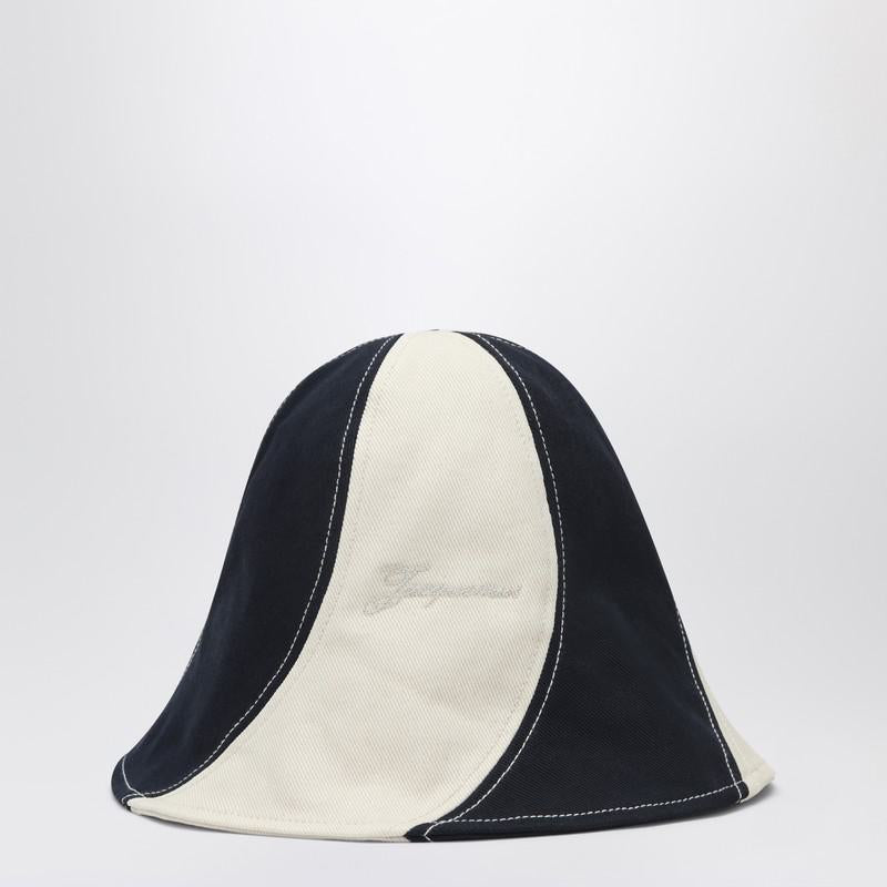 Jacquemus Bob渔夫帽 Gelato 藏青白帆布款