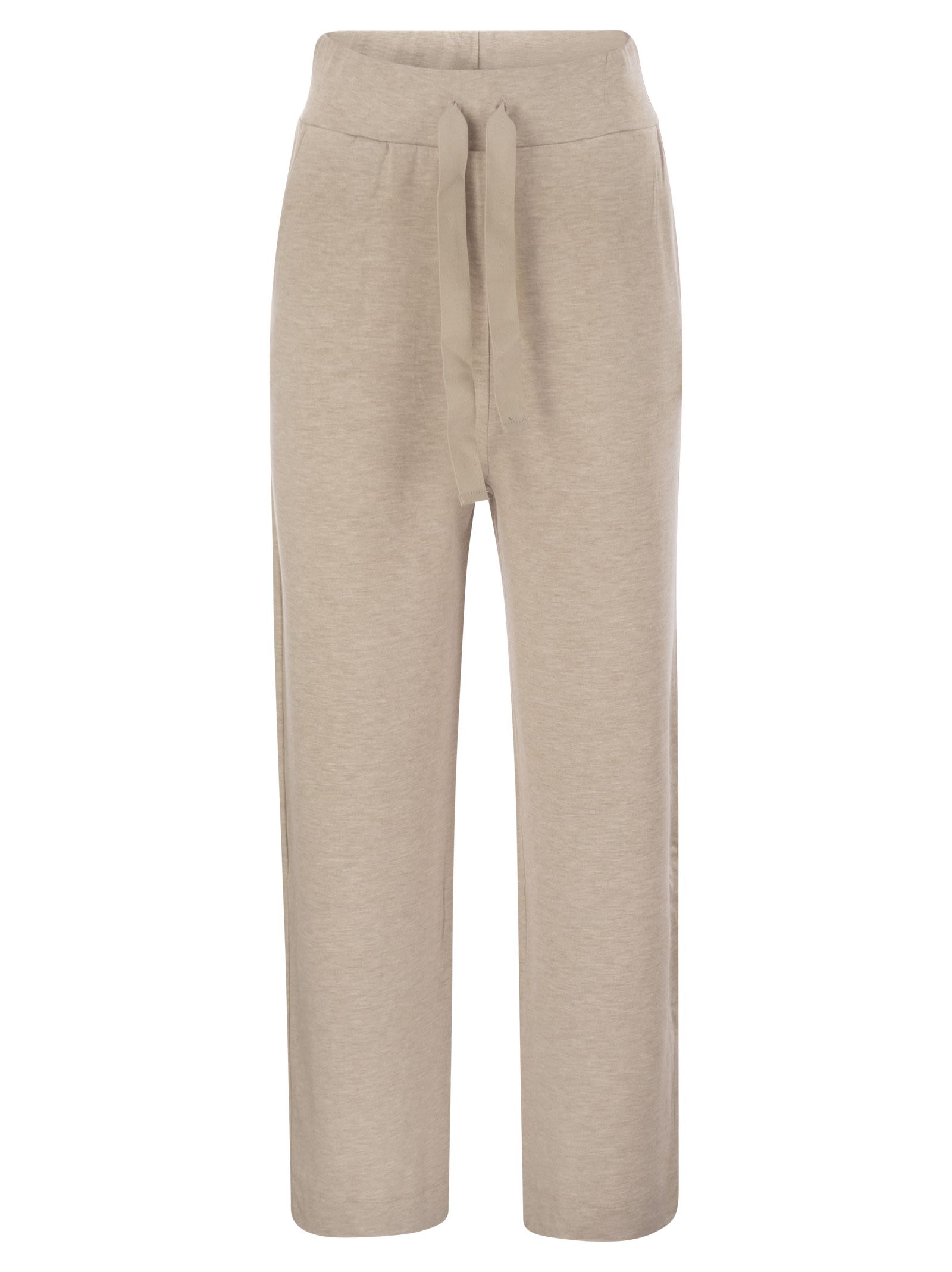 Majestic Filatures Trousers With Drawstring Waist