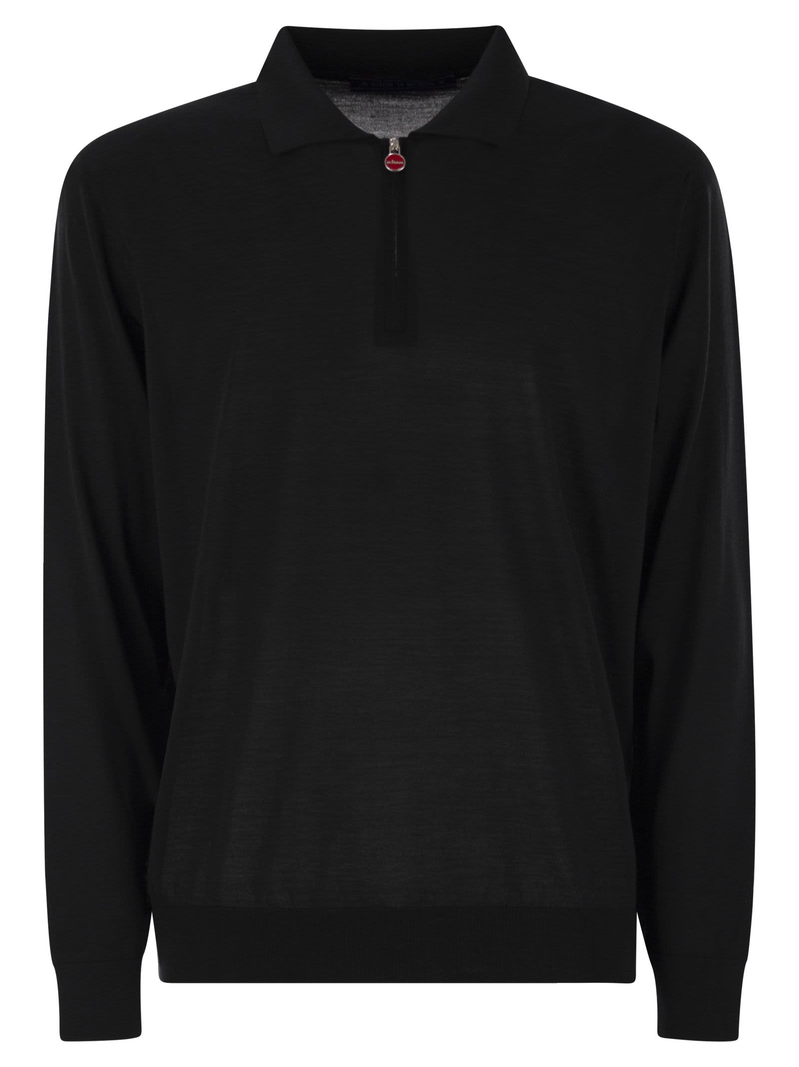 Kiton Wool Polo Shirt
