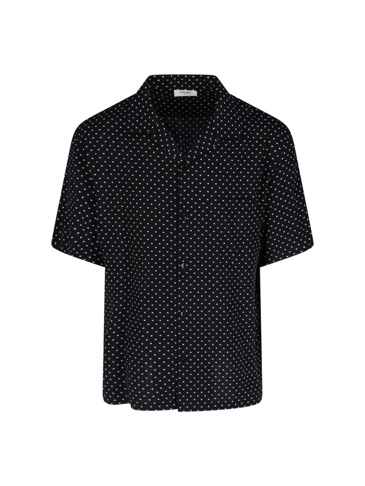 Celine Hawaiian Logo Shirt