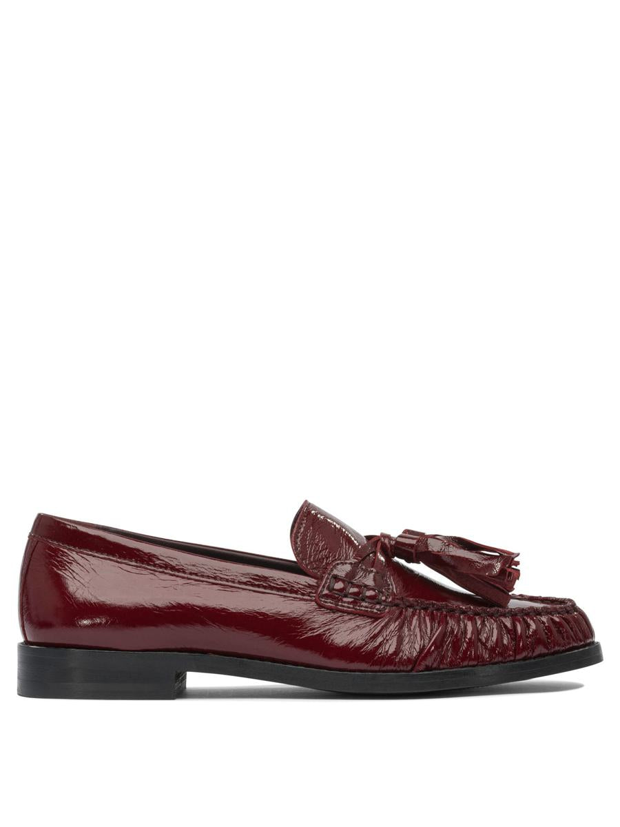 Alohas Marietta Onix Black Leather Loafers