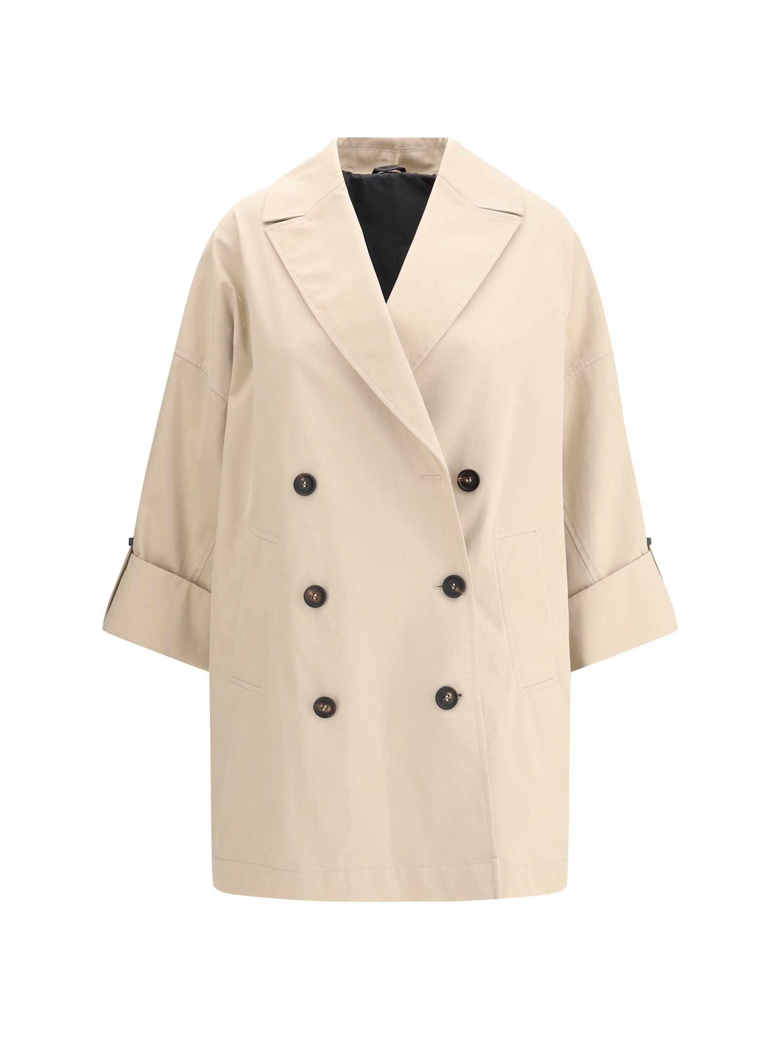 Brunello Cucinelli Midi Trench Coat