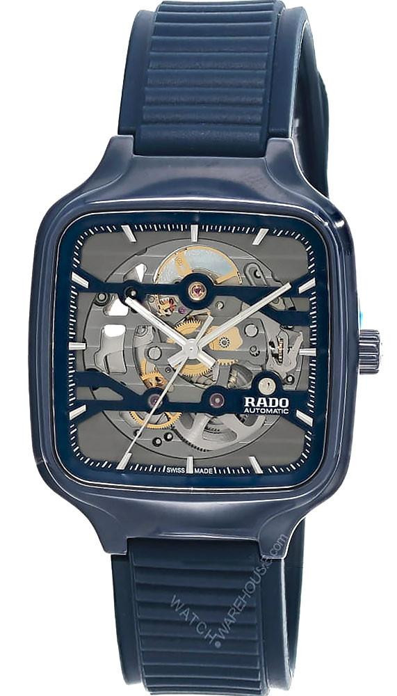 RADO True Square Automatic 38MM Skeleton Dial Blue Men's Watch R27178205