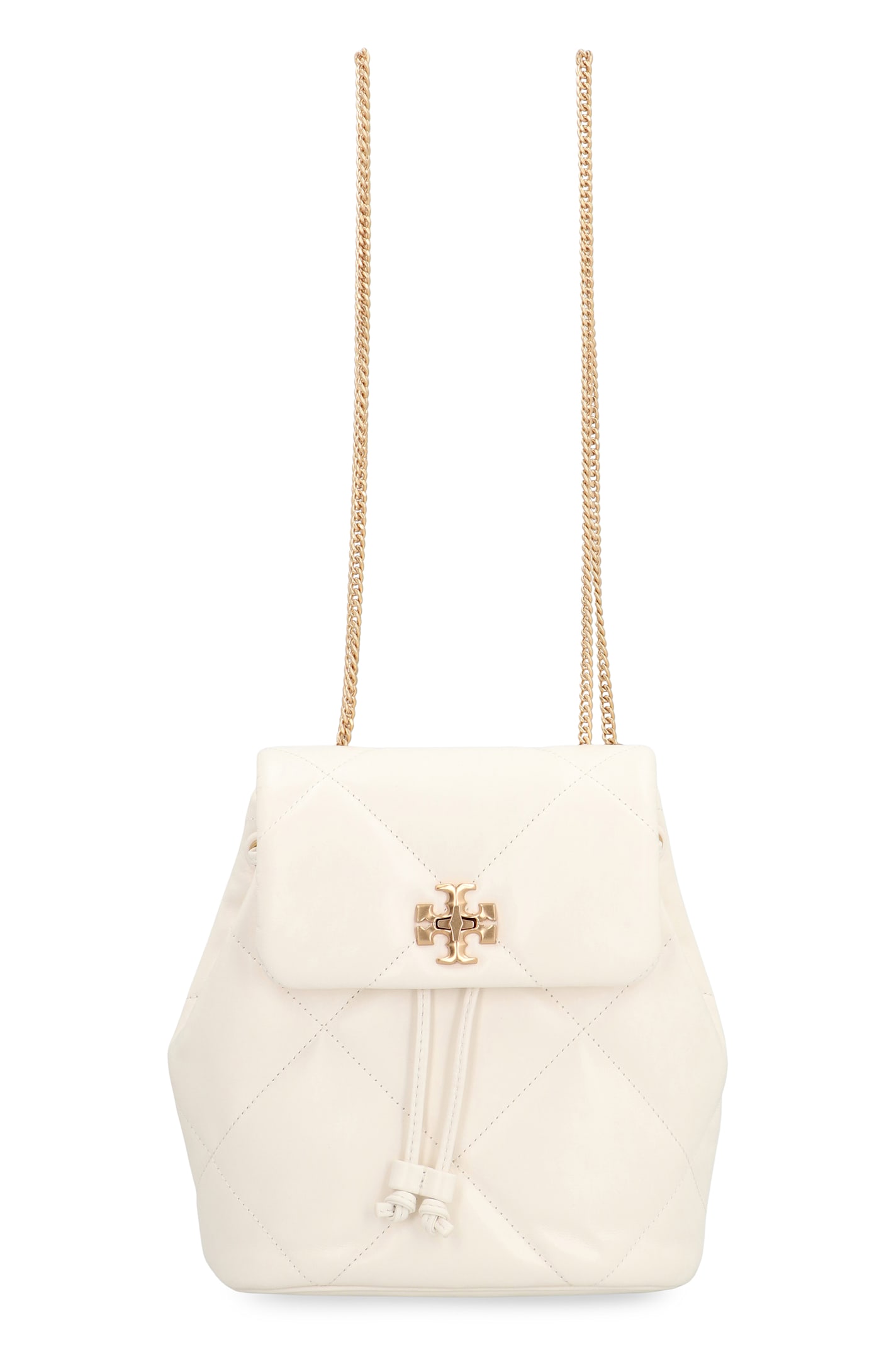 Tory Burch Mini Kira Diamond Quilt Leather Backpack