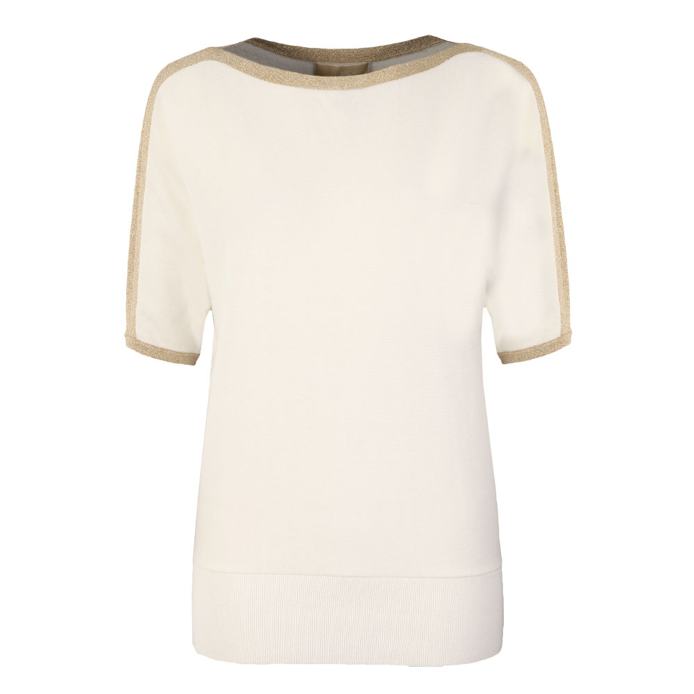 Metallic Trim Top