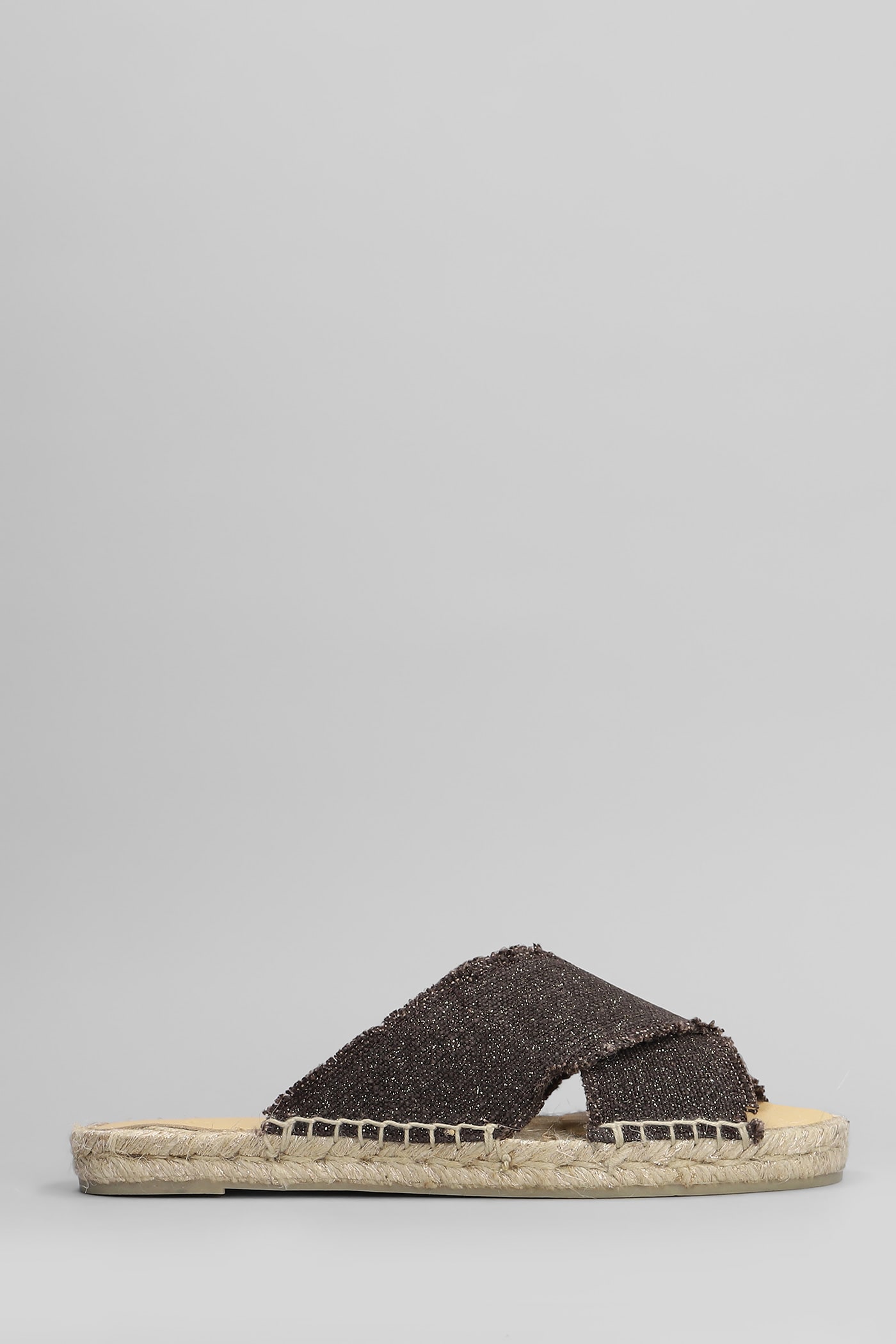 Castañer Palmera-032 Flats In Brown Canvas