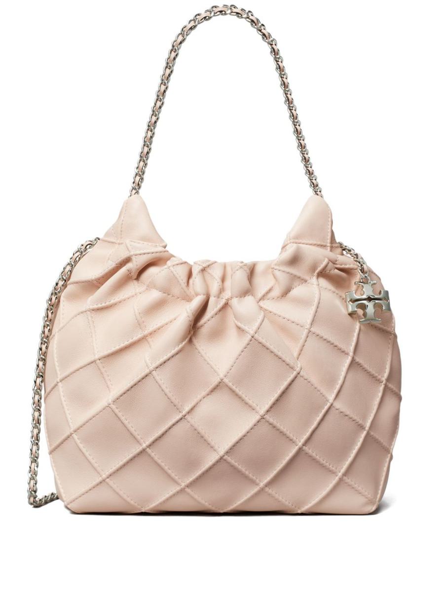 Tory Burch Fleming迷你皮革流浪汉包