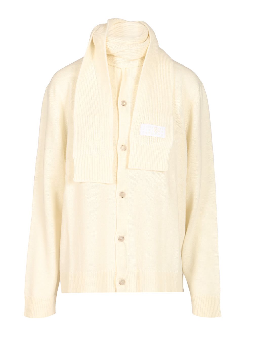 MM6 Maison Margiela Wool Blend Cardigan