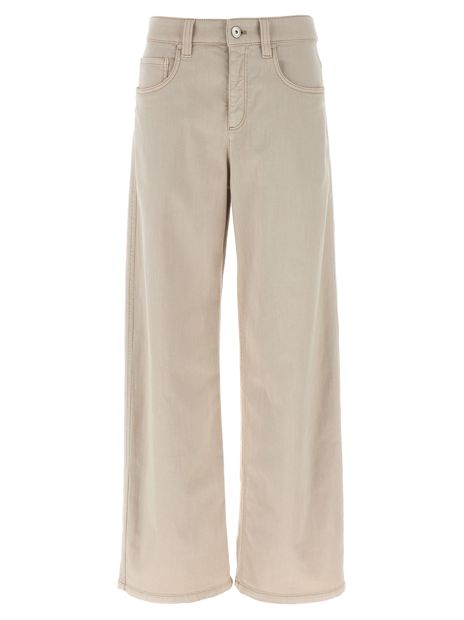 Brunello Cucinelli loose Barrel Jeans