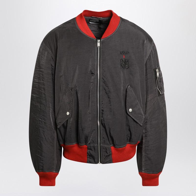 Enfants Riches Déprimés Erotica Grey/Red Nylon Bomber