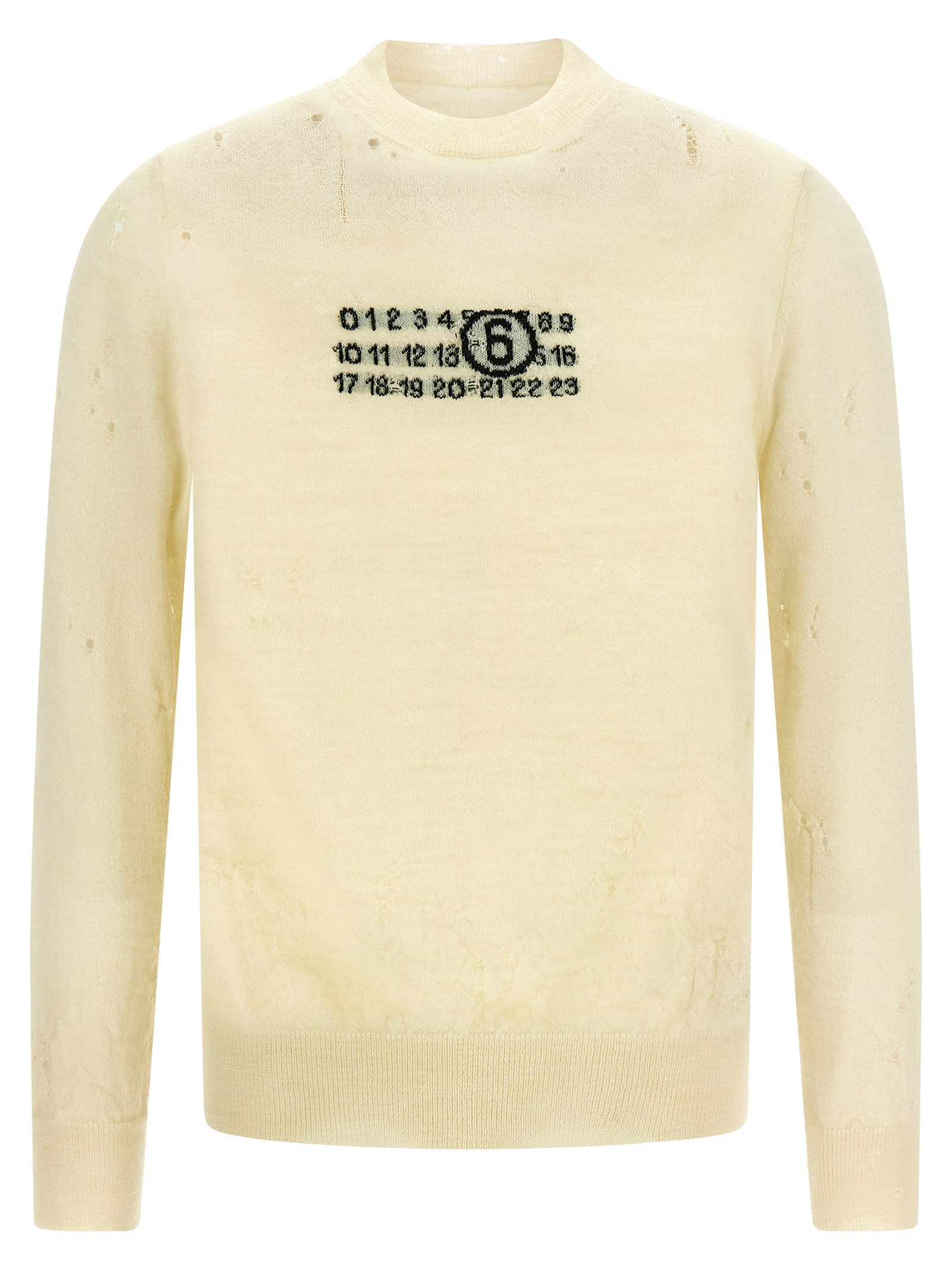 MM6 Maison Margiela numeric Signature Mm6 Sweater