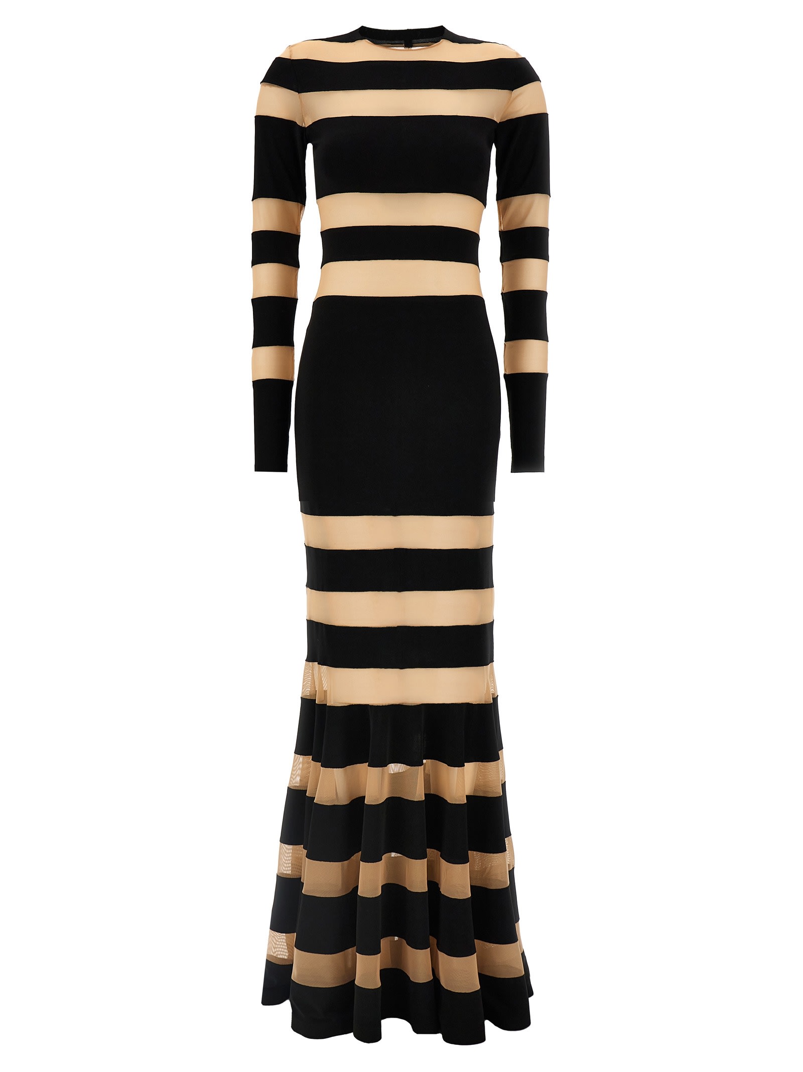 Norma Kamali spliced Dress Fishtail Gown Dress