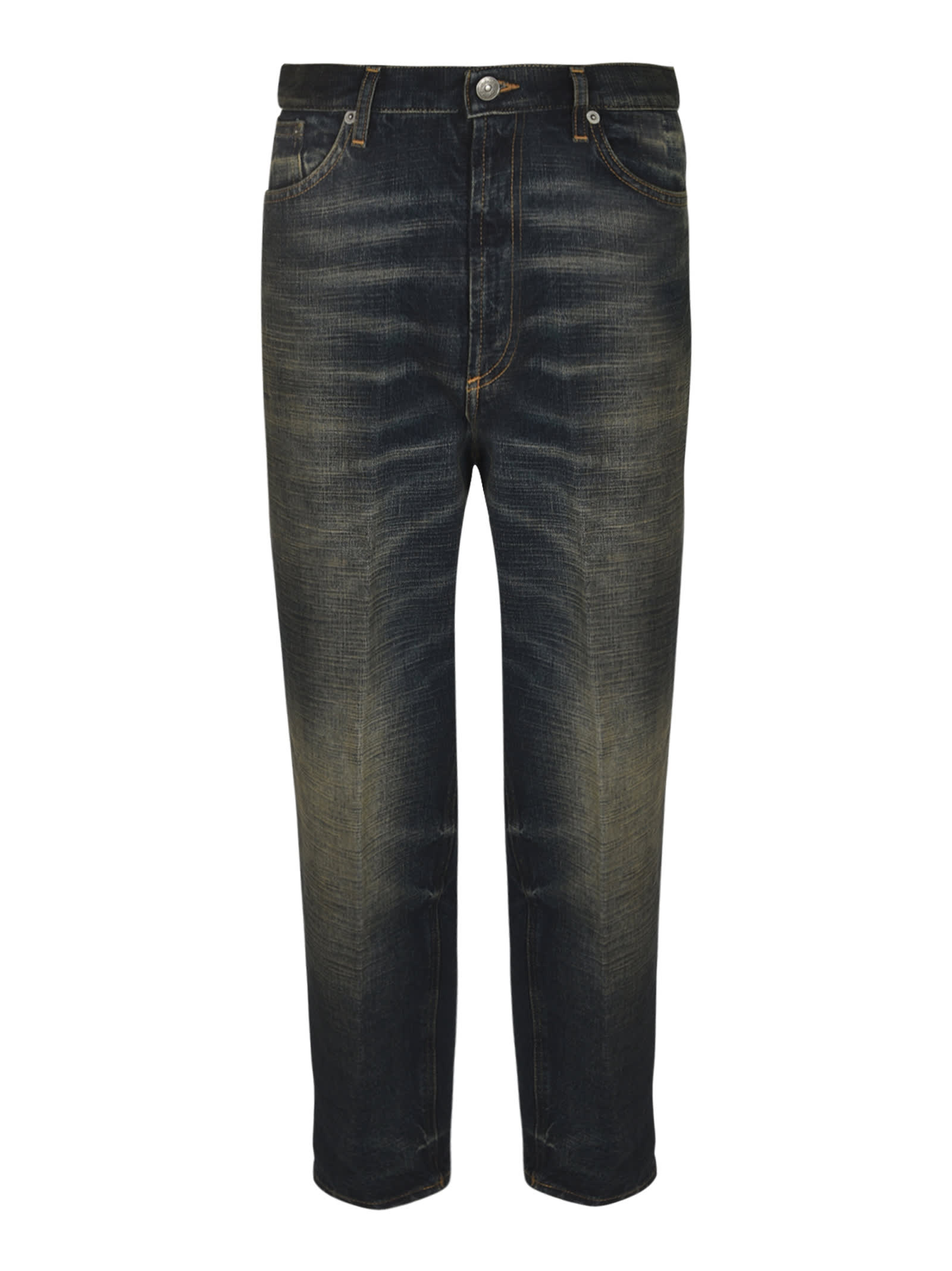 Dondup Straight Buttoned Jeans