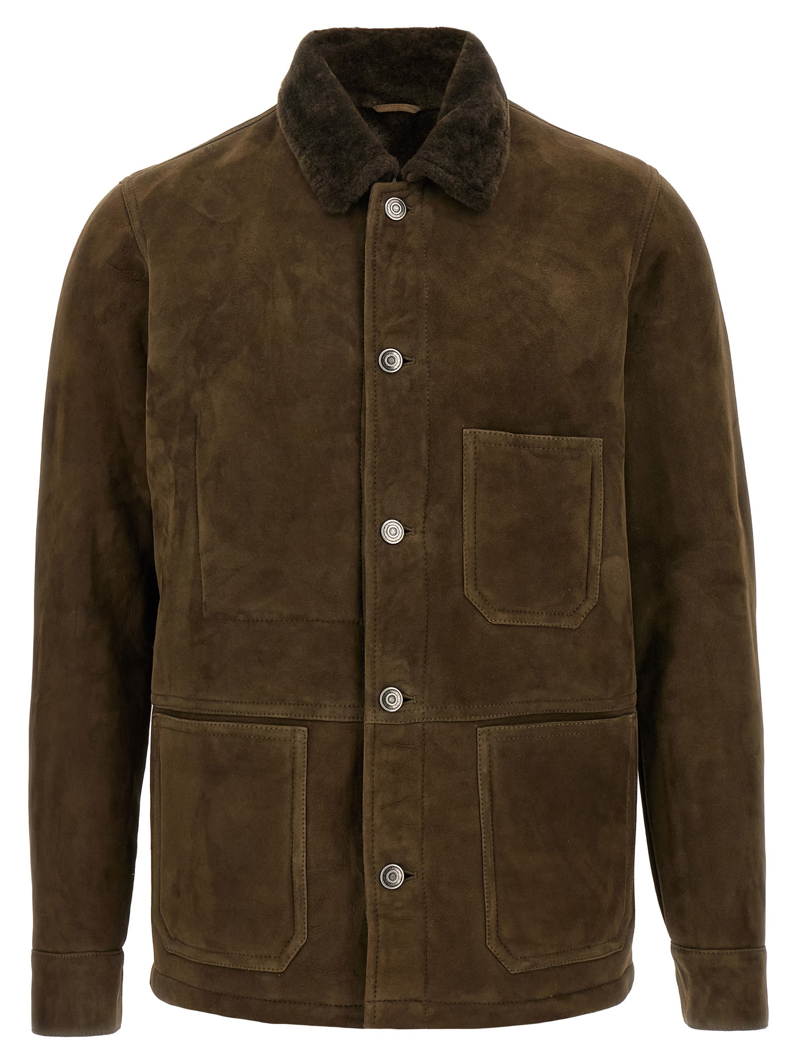 Giorgio Brato Suede Sheepskin