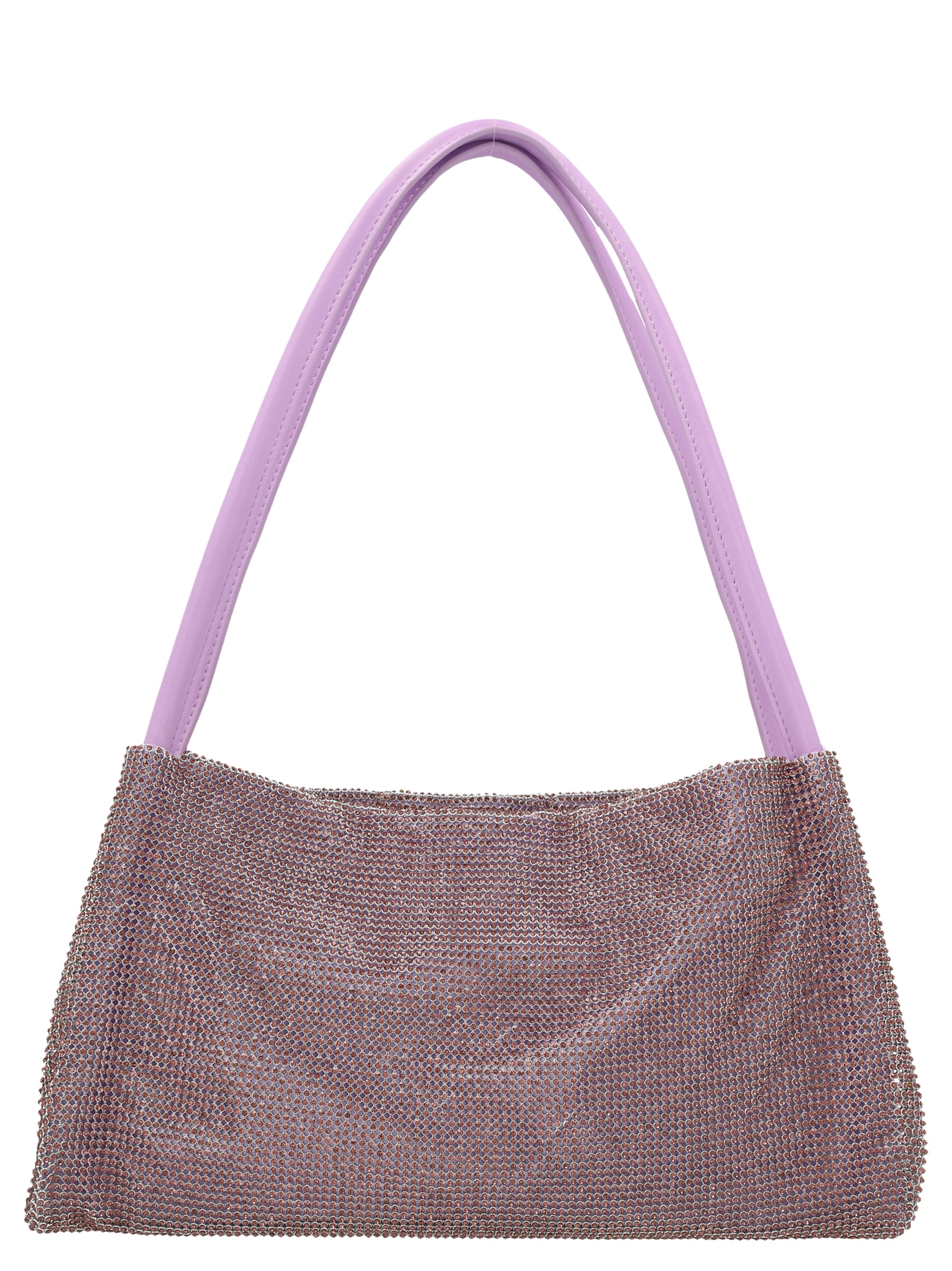 STAUD penny Crystal Shoulder Bag