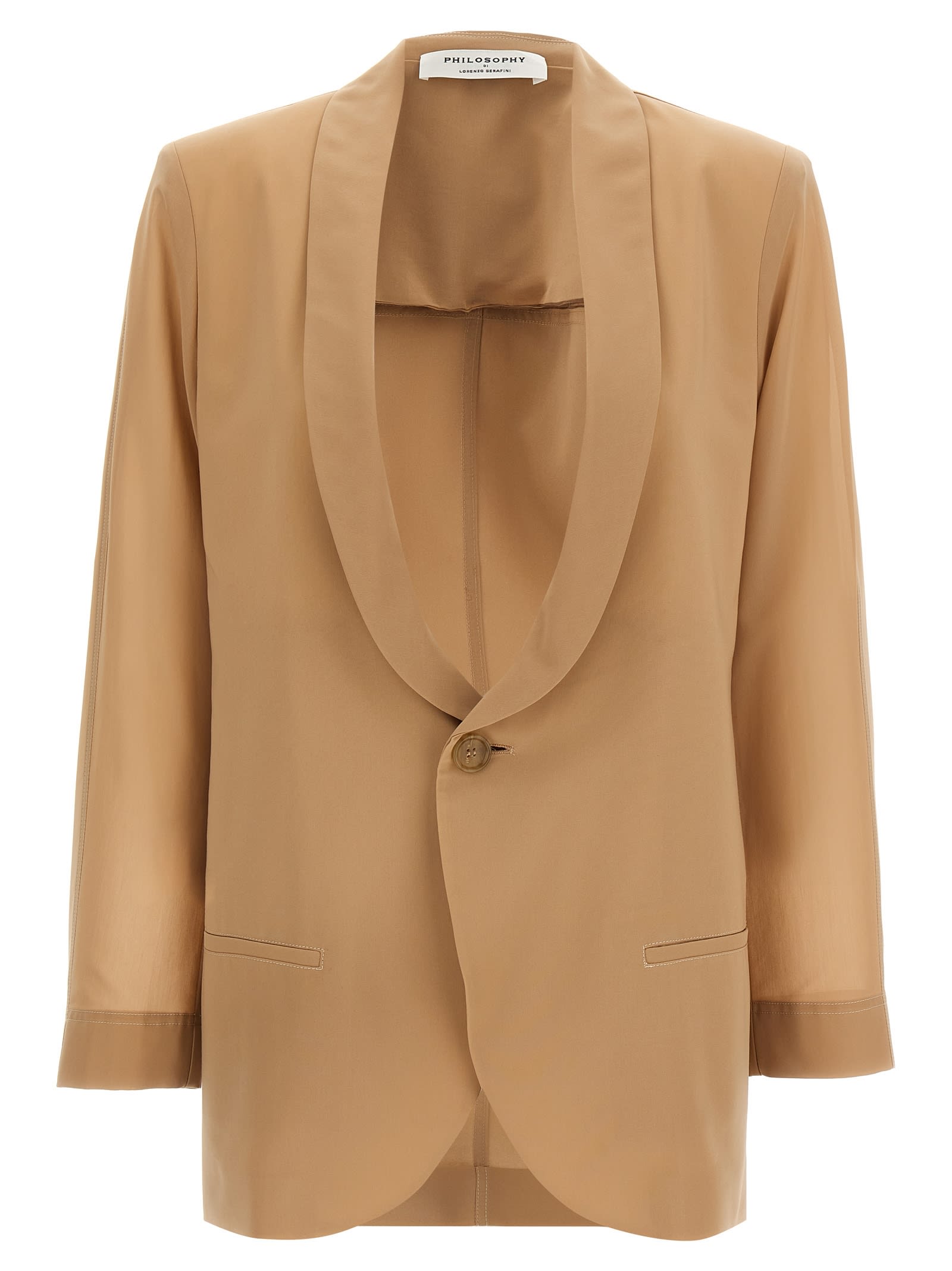 Philosophy di Lorenzo Serafini etamine Blazer