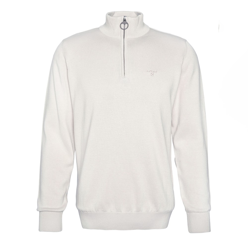 Cotton Half Zip Jumper