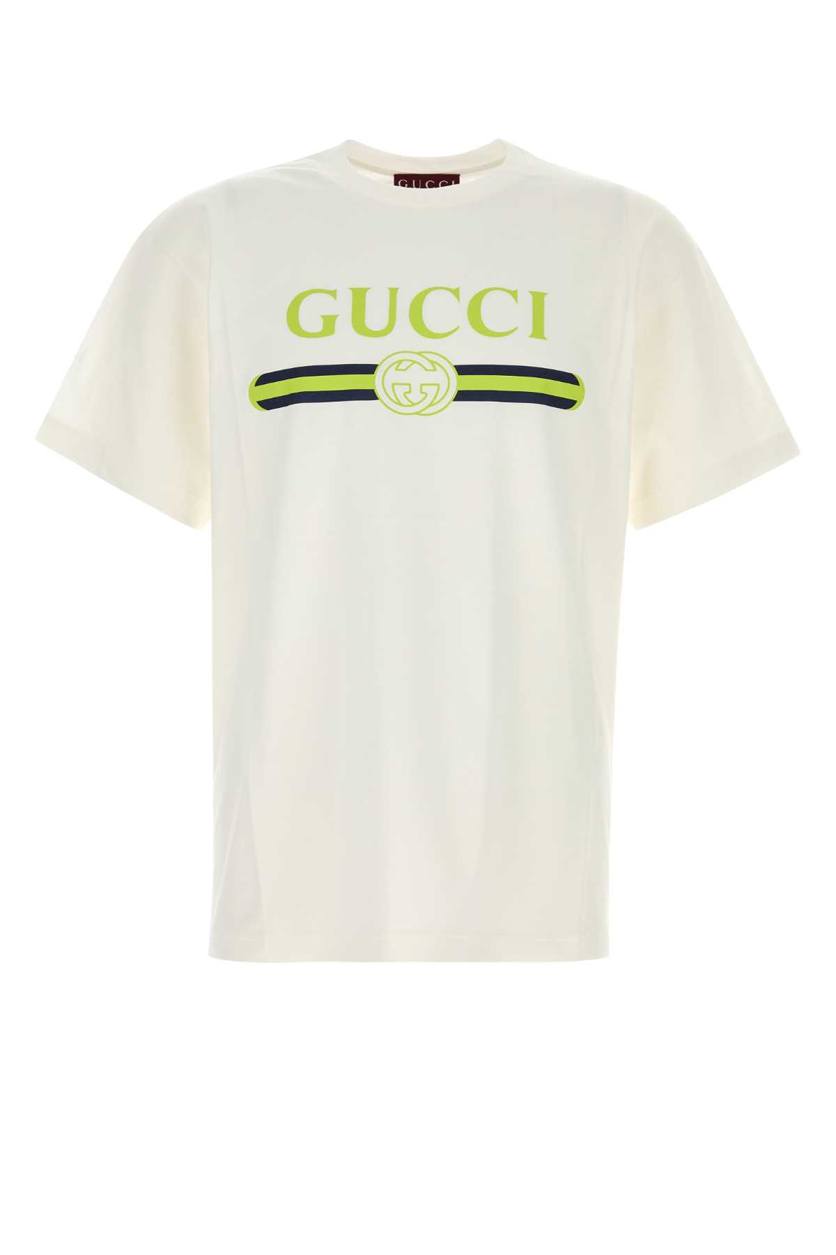 Gucci White Cotton Sweatshirt