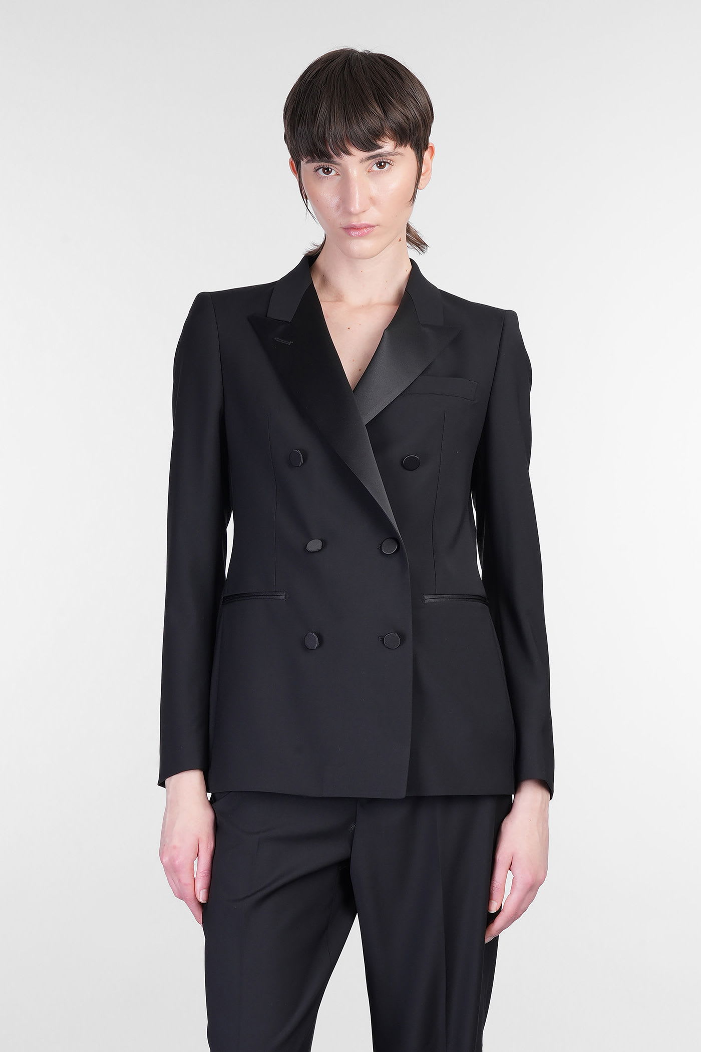 Tagliatore 0205 S-parigi10aad In Black Wool
