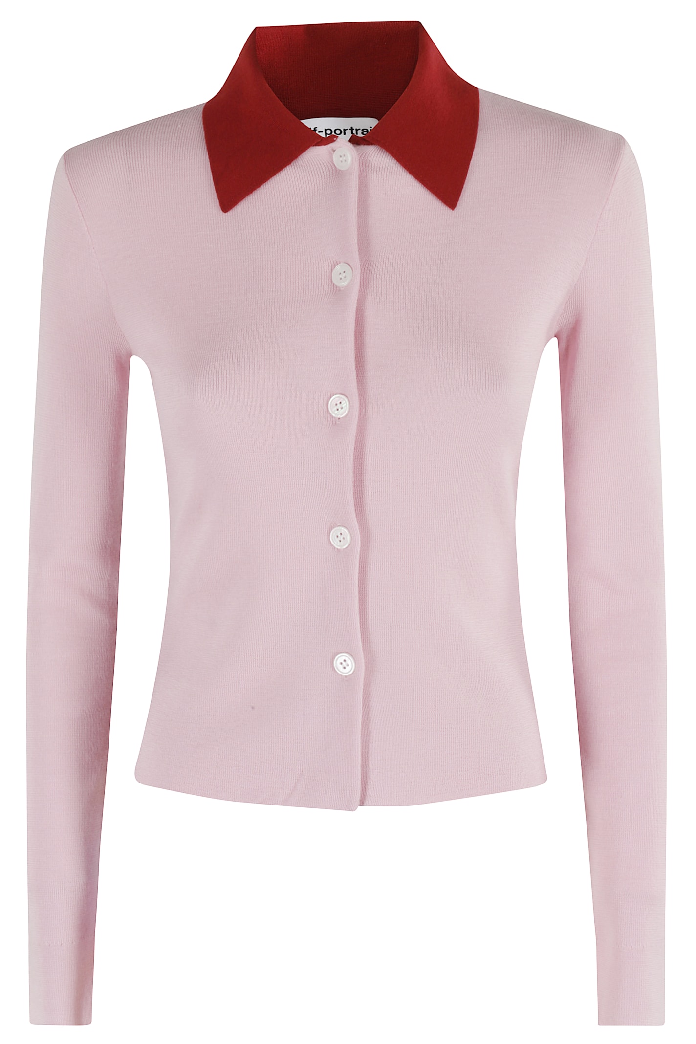 self-portrait Merino Wool Cardigan