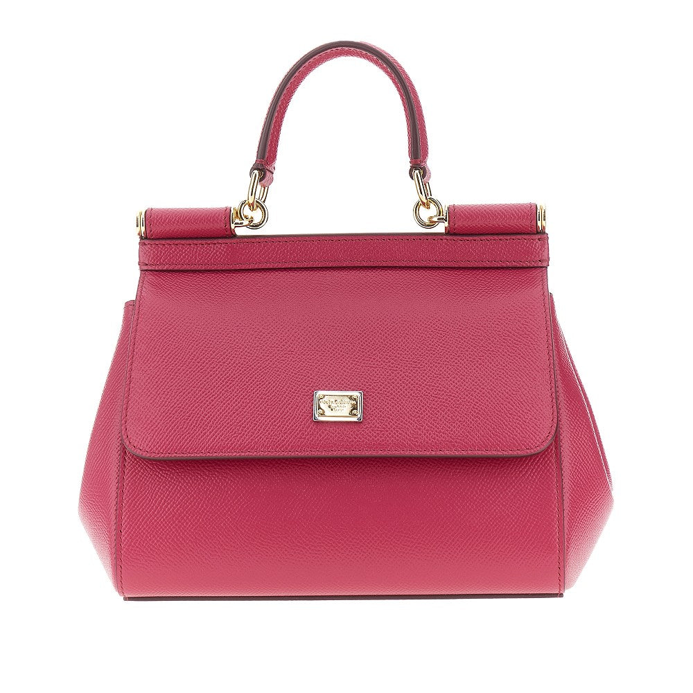 DOLCE & GABBANA Dauphine leather small 'Sicily' bag Woman