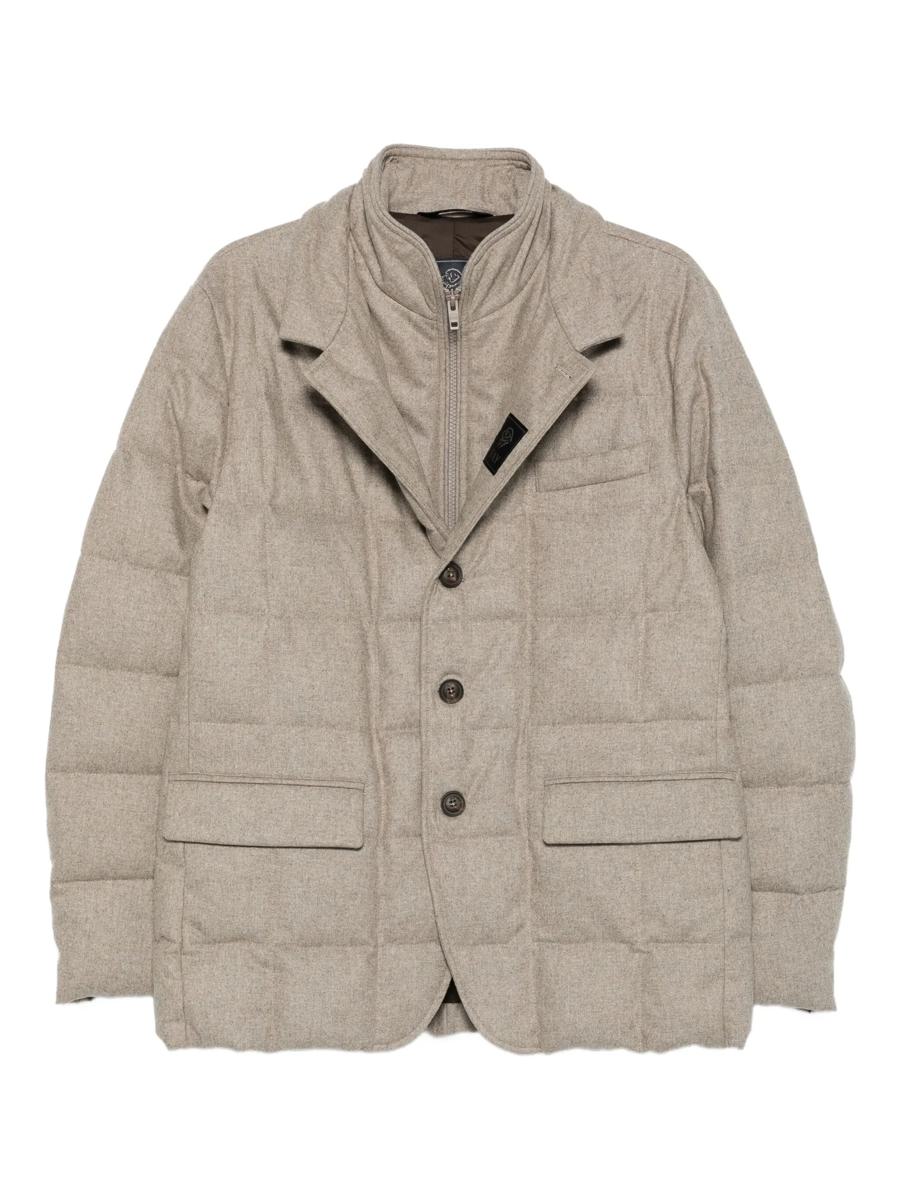 Fay Double-Breasted Down Jacket Clothing