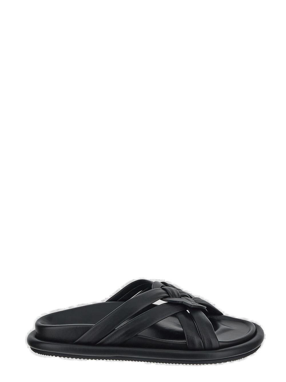 Moncler Logo Embossed Sandals